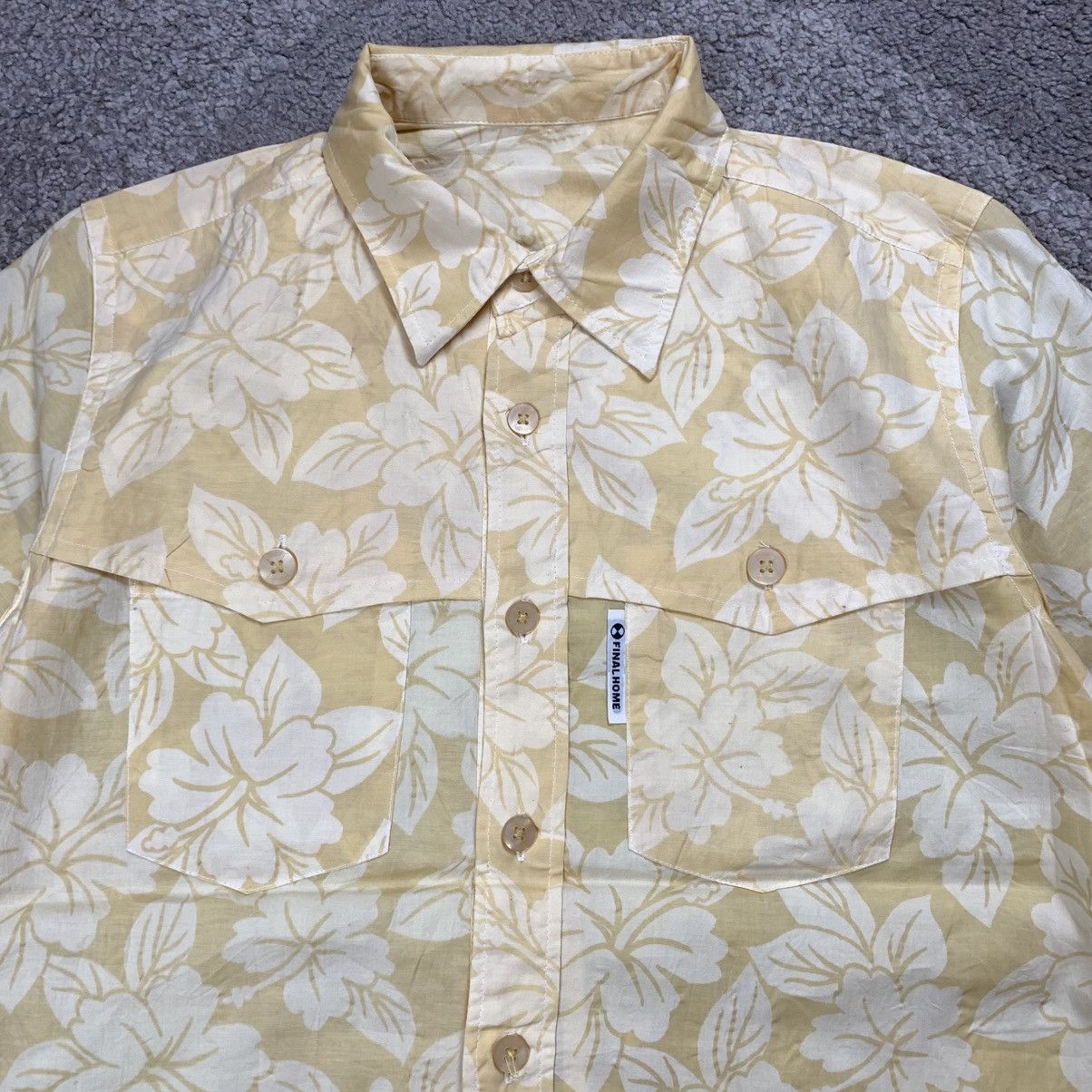 Final Home FINAL HOME Japanese Brand Shirt Button Up Size M / US 6-8 / IT 42-44 - 3 Thumbnail