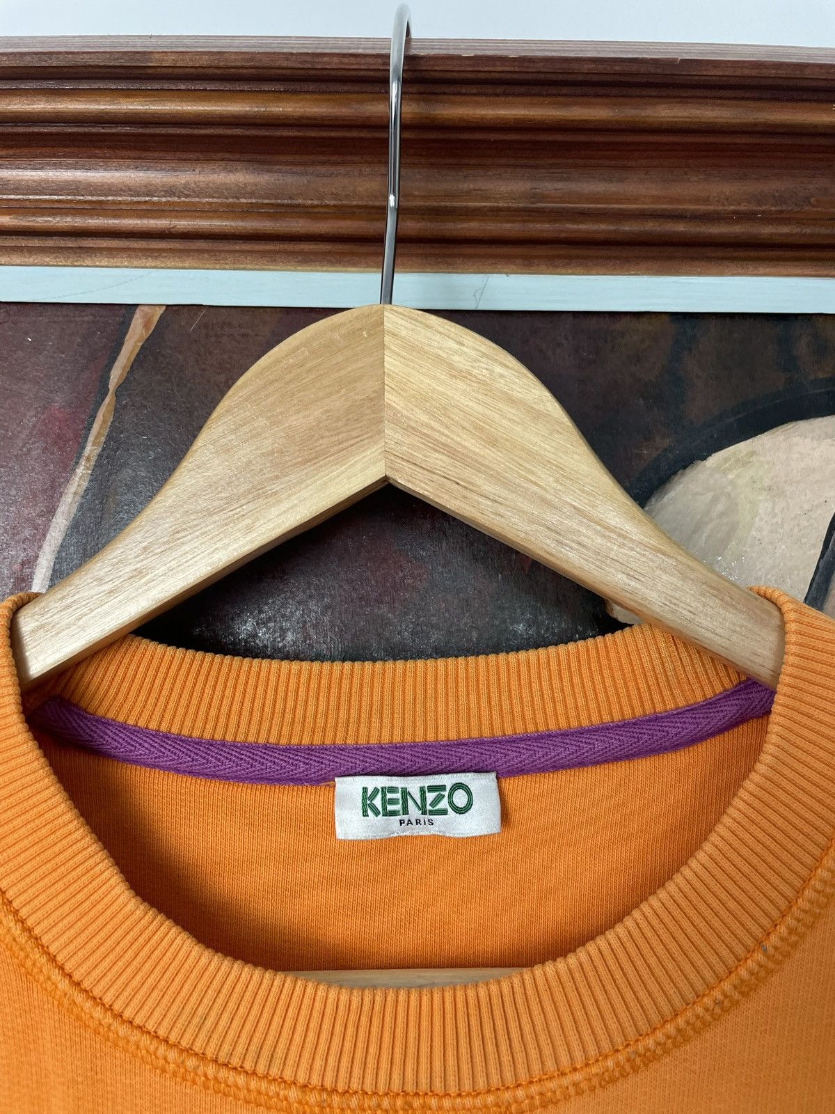 Kenzo Vintage Kenzo Paris tiger sweatshirt Crewneck big logo Y2K Size US S / EU 44-46 / 1 - 4 Thumbnail