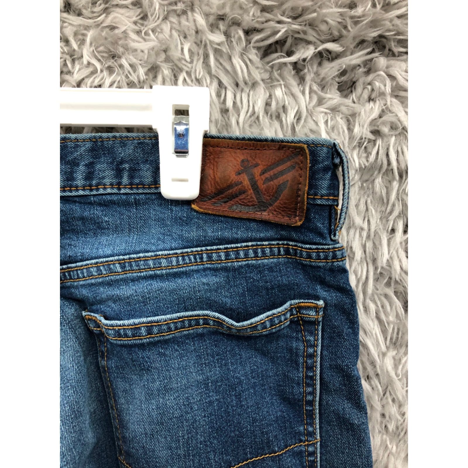 Dockers Dockers Jeans 30x30 Mens Mid Rise Straight Leg Dark Wash Blue Denim Jeans Size US 30 / EU 46 - 6 Thumbnail