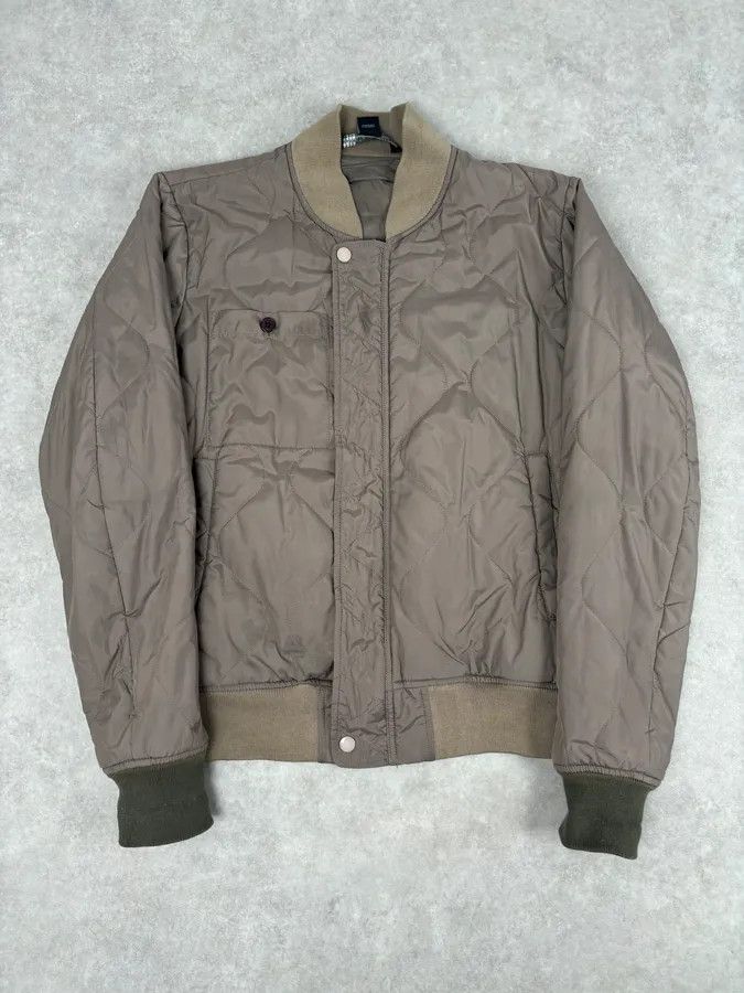Marc Jacobs Marc Jacobs Reversible Beige Nylon Quilted Bomber Jacket Size US S / EU 44-46 / 1 - 2 Thumbnail