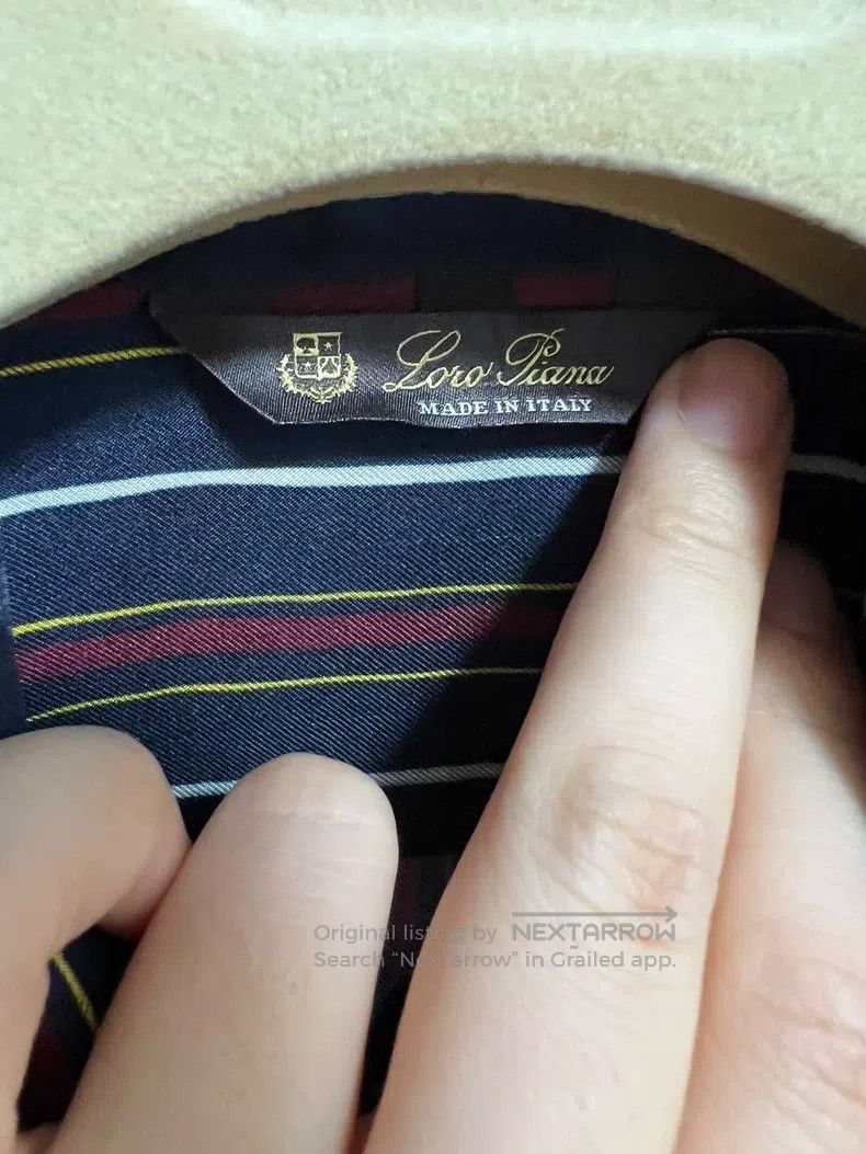 Loro Piana Loro Piana Heavyweight silk striped shirt Size XS / US 0-2 / IT 36-38 - 7 Thumbnail