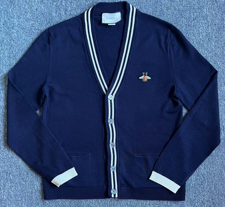 Gucci Gucci Wool knitted cardigan sweater 2501-Nextarrow Size US S / EU 44-46 / 1 - 2 Thumbnail