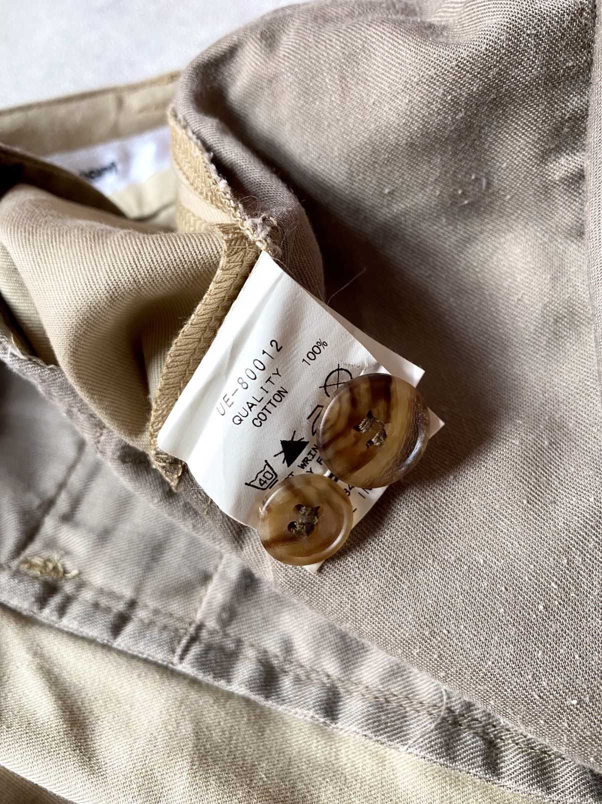 uniform experiment Uniform Experiment x Fragment Design Beige Short Pants Size US 30 / EU 46 - 11 Thumbnail