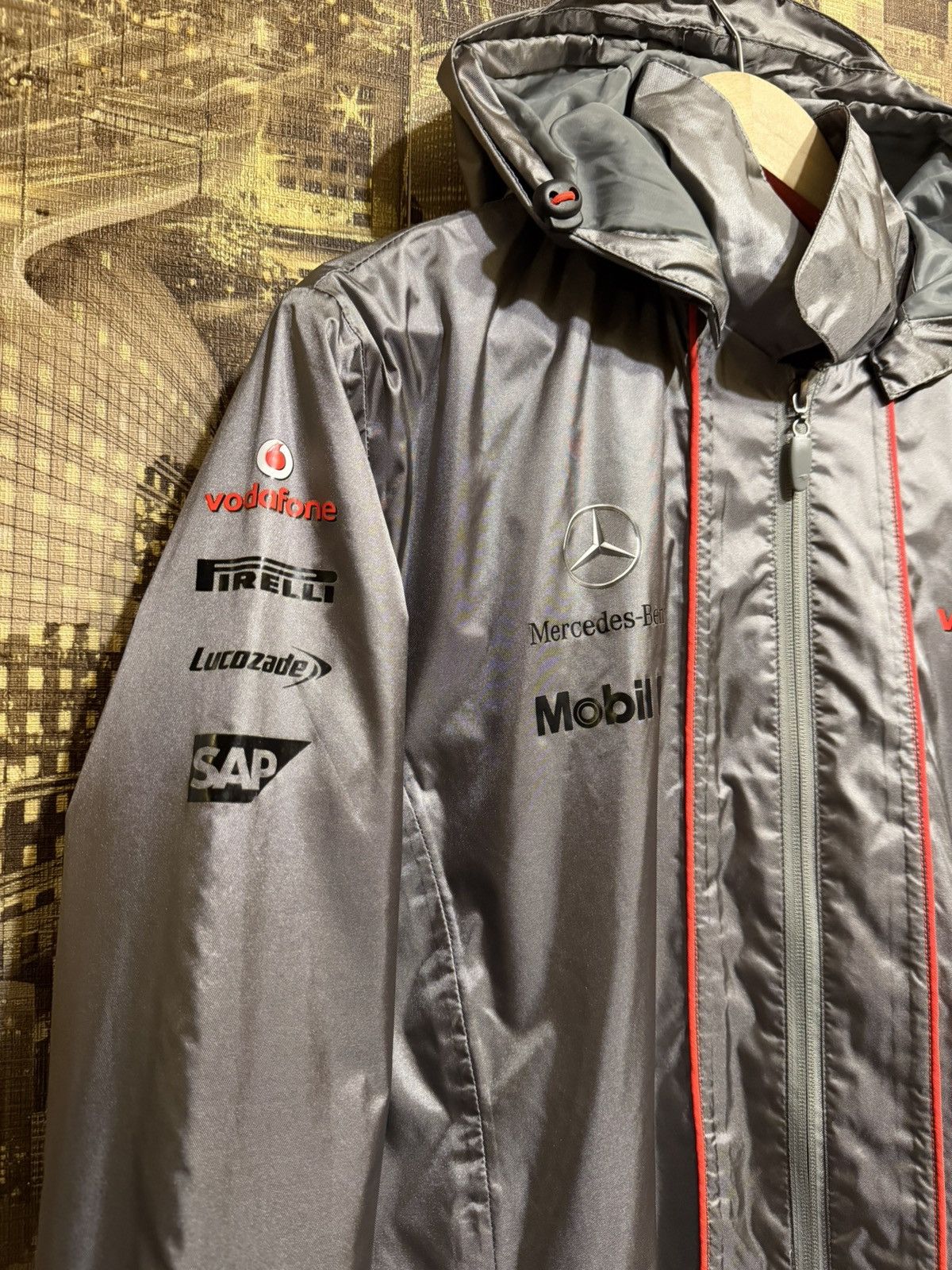 Hugo Boss MCLAREN Mercedes HugoBoss Jacket Training Tracksuit Vodafone Size US L / EU 52-54 / 3 - 3 Thumbnail