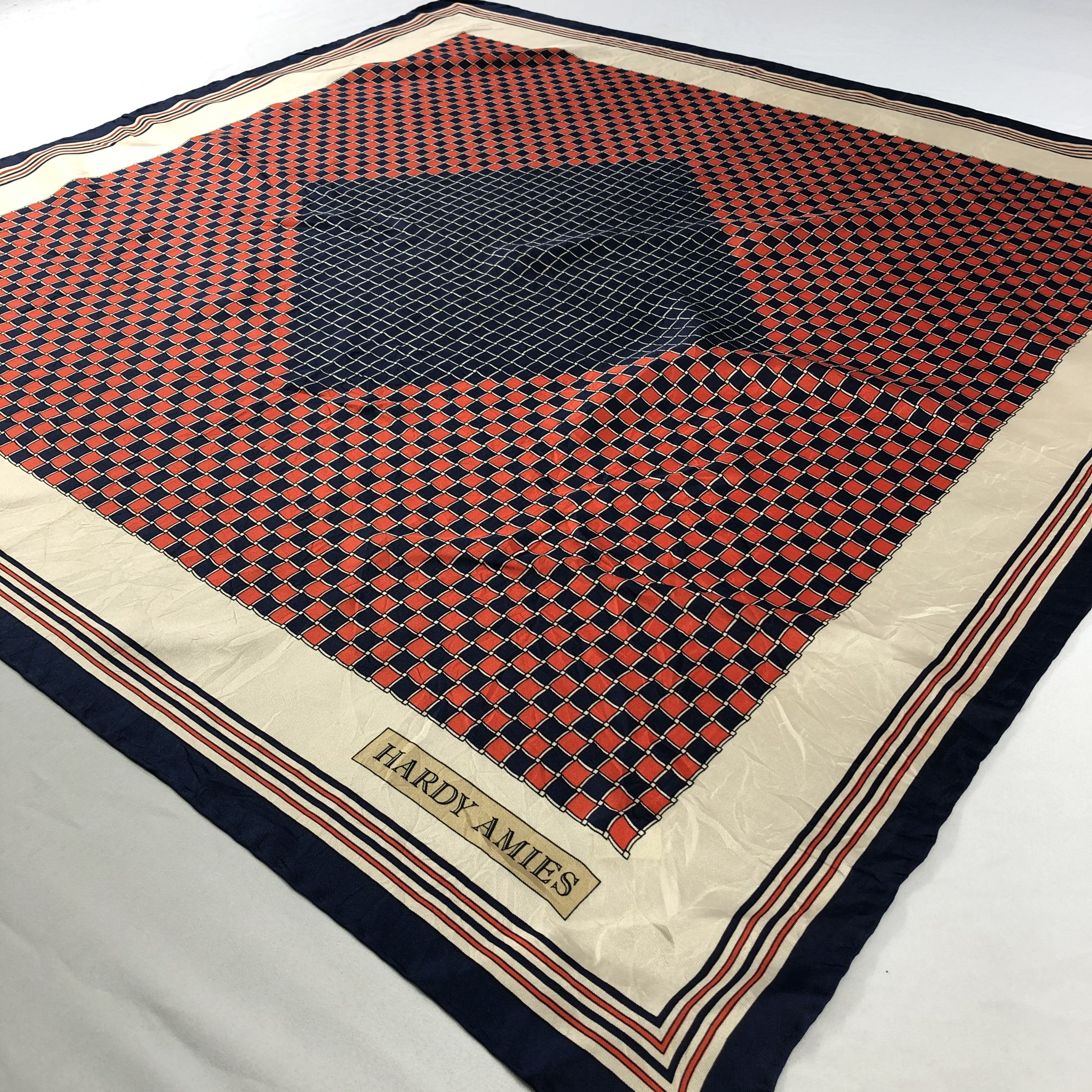 Hardy Amies Vintage Hardy Amies Silk Scarf Size ONE SIZE - 3 Thumbnail