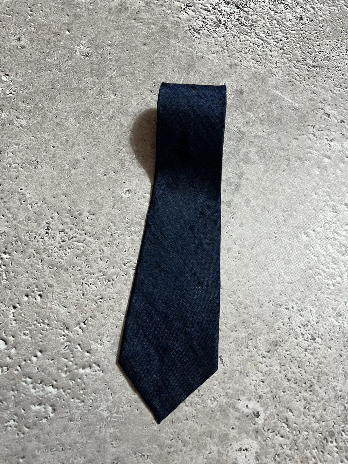 Ermenegildo Zegna 50% Silk 50% Lein Tie