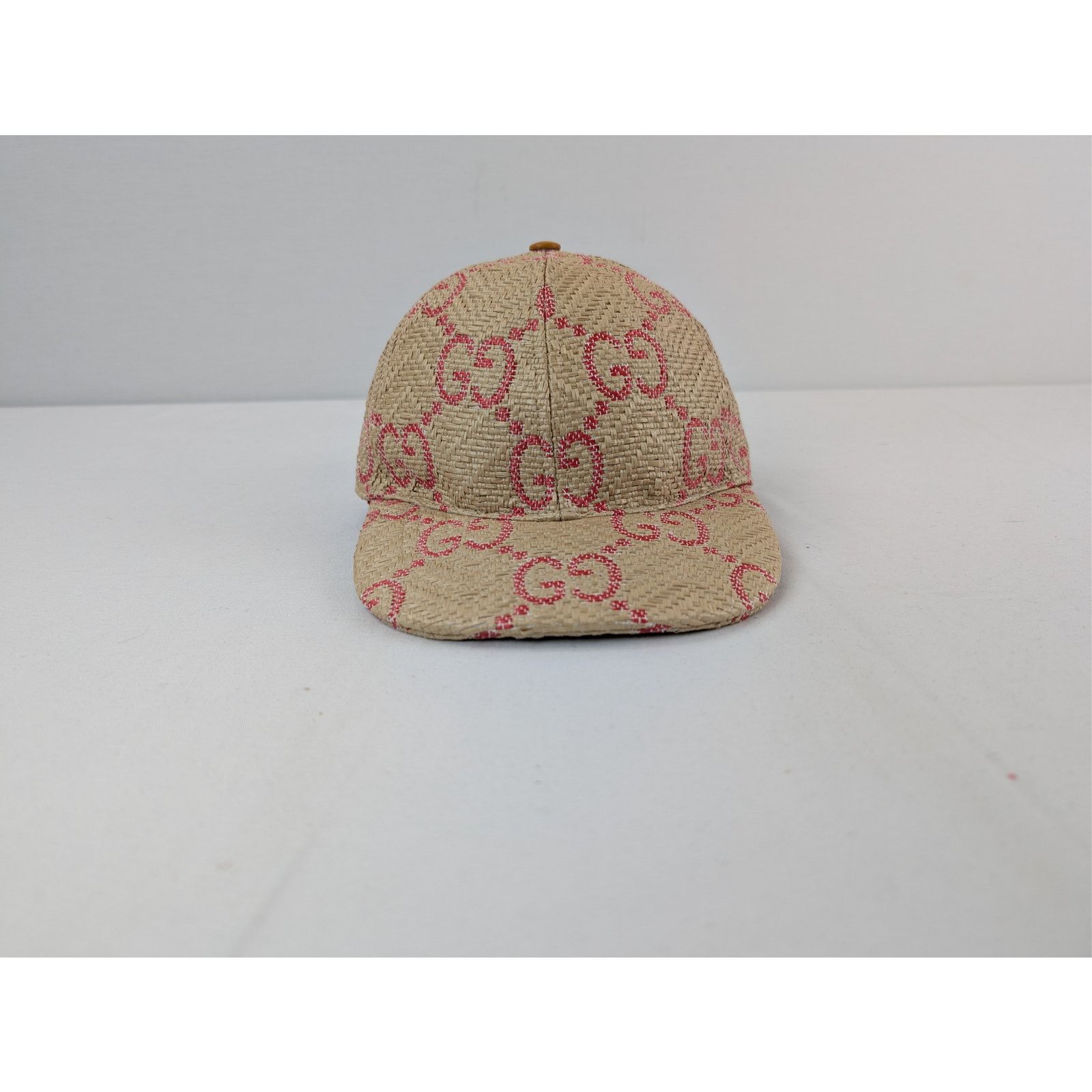 Gucci o1rshd1 Size: S / Baseball Cap / Hat in Beige/Red Size ONE SIZE - 8 Thumbnail