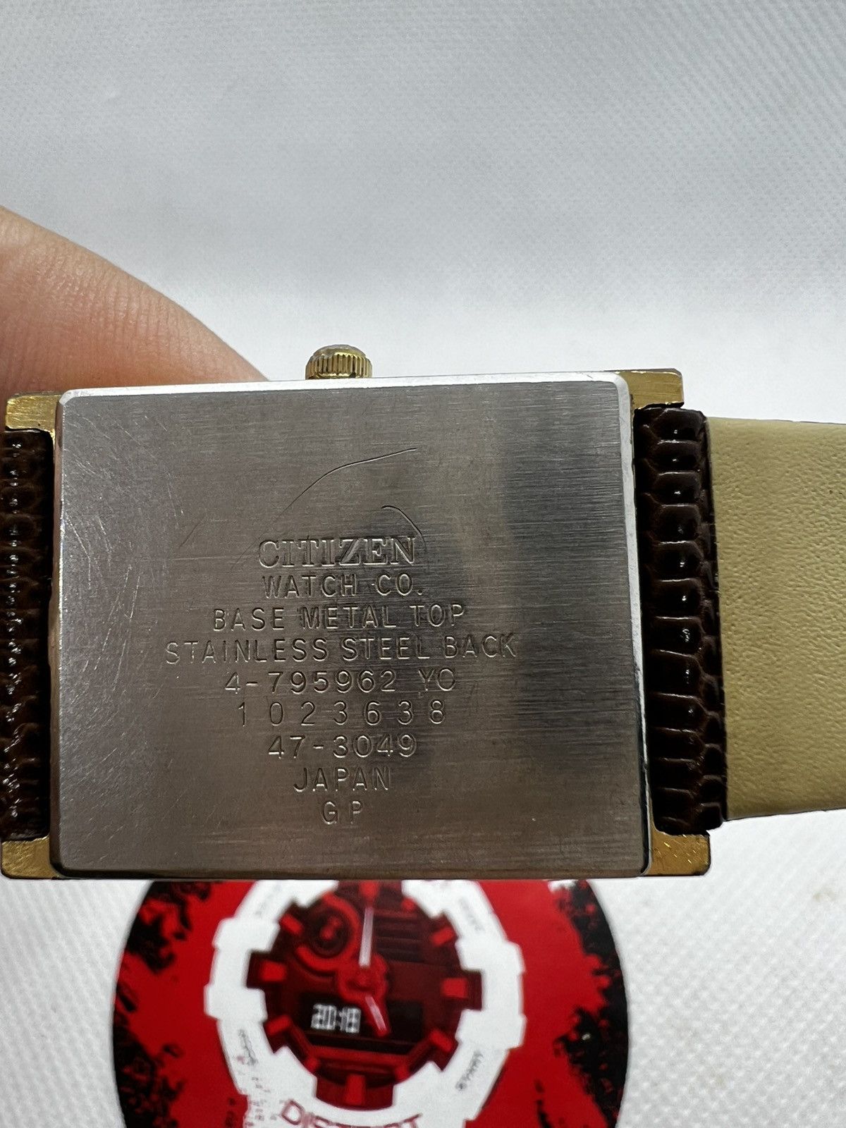 Citizen Vintage Citizen 4-795962 Y0 Tank Quartz Watch Size ONE SIZE - 10 Thumbnail