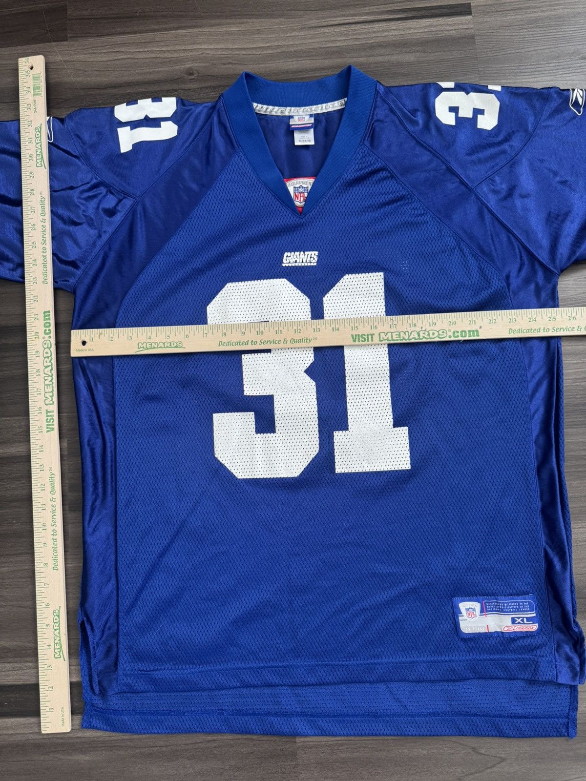 Reebok Vintage Reebok Jason Sehorn #31 New York Giants Jersey XL Size US XL / EU 56 / 4 - 2 Thumbnail