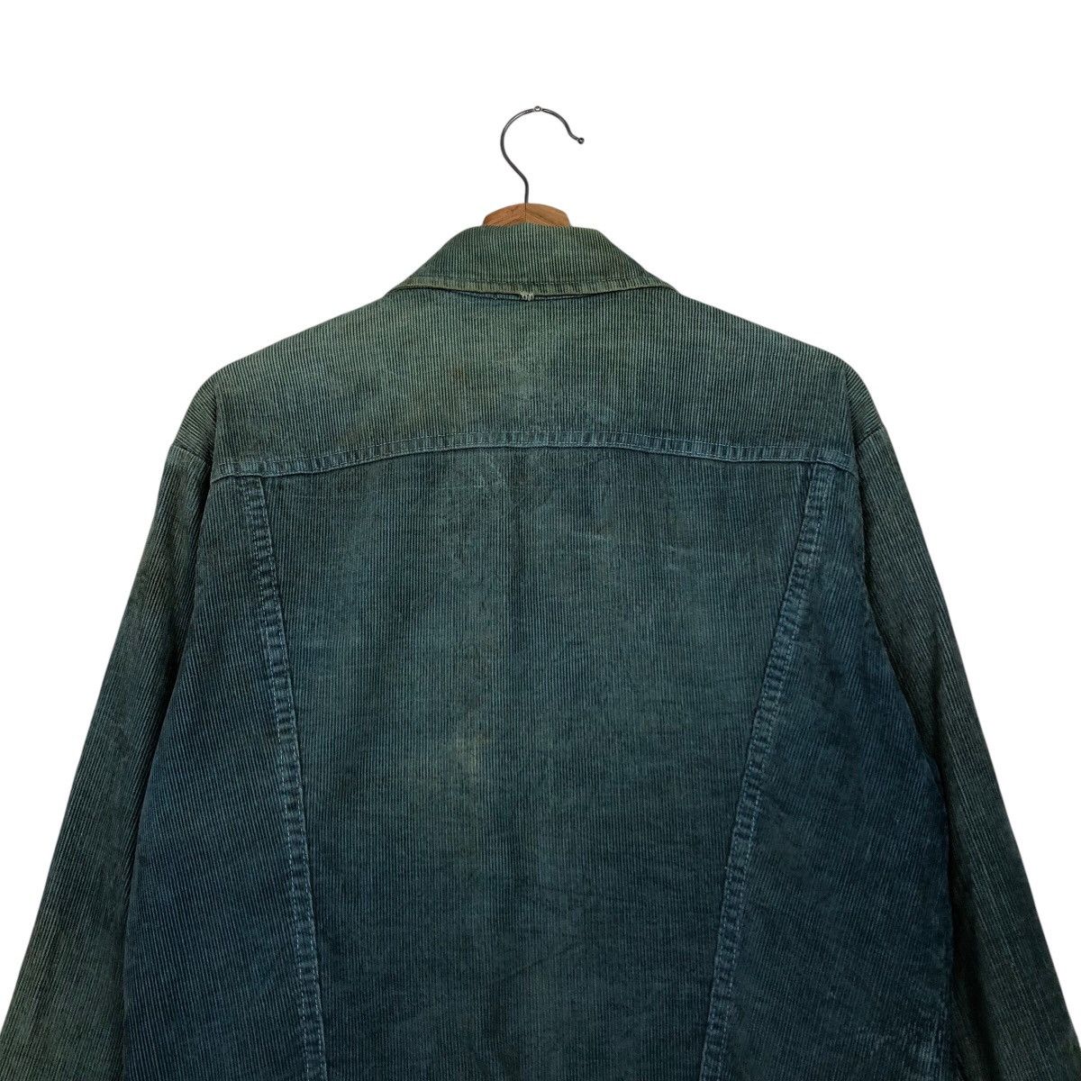 Vintage 📌Vintage Trucker Chore Corduroy Jacket Wrangler Usa Size US M / EU 48-50 / 2 - 10 Thumbnail