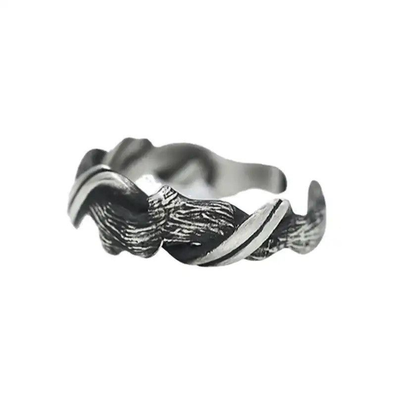 Jewelry × Vintage Vintage Floating Wood Design Ring Size ONE SIZE - 3 Thumbnail
