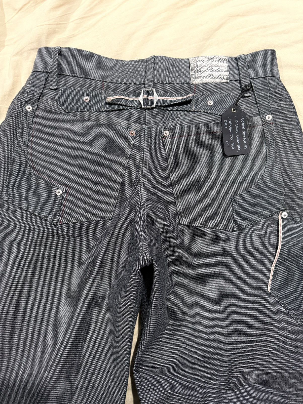 Other SERGI STUDIOS CANVAS STUDIO TROUSER Size US 32 / EU 48 - 5 Thumbnail