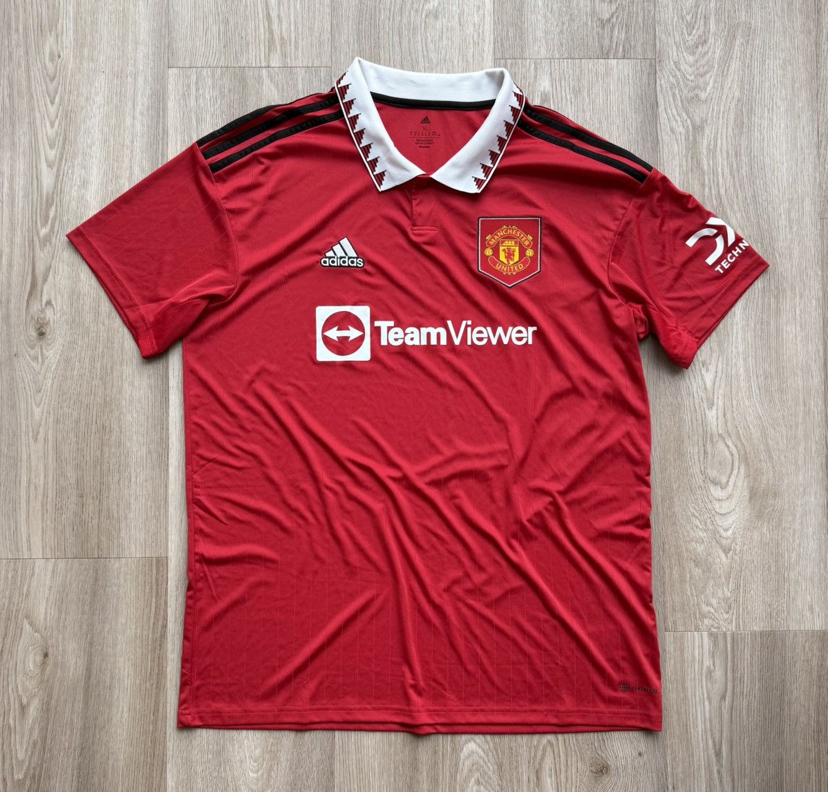 Adidas Adidas Home Manchester United Football T-Shirt Soccer Jersey Size US XL / EU 56 / 4 - 1 Thumbnail