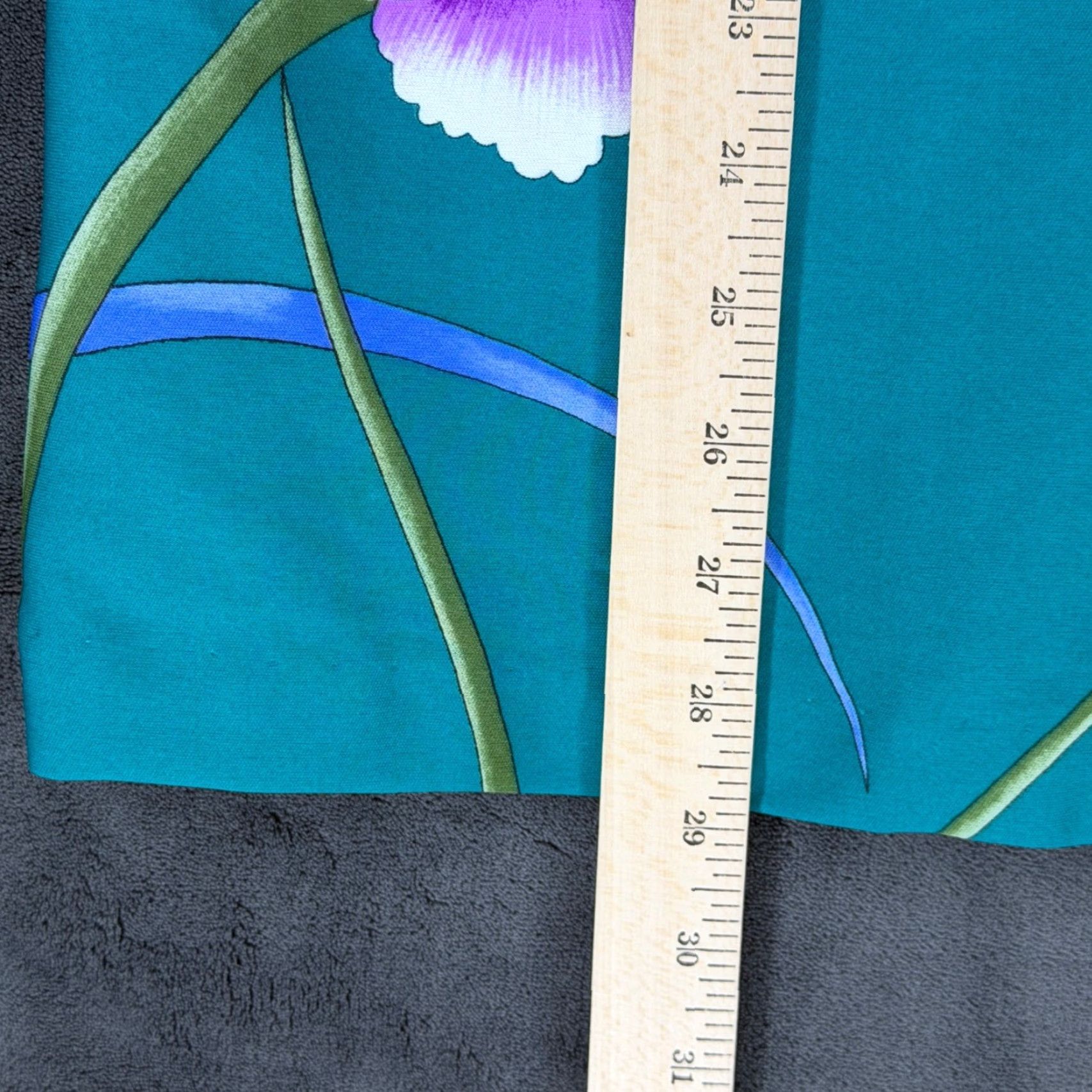 Hilo Hattie VINTAGE Hilo Hattie Teal Floral Hibiscus Hawaiian Shirt M Mens Short Sleeve Blue Size US M / EU 48-50 / 2 - 6 Thumbnail