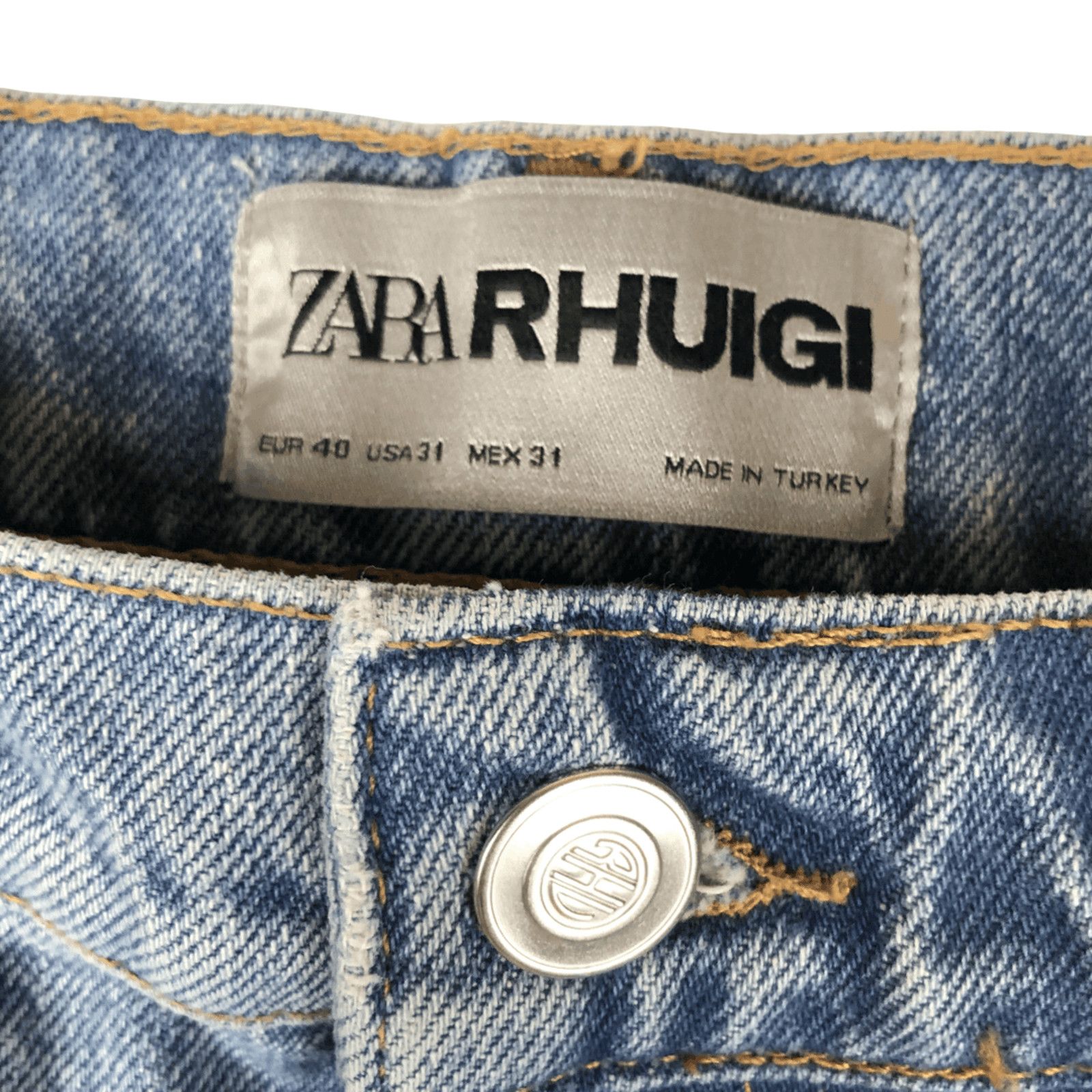 Rhude × Zara Denim Shorts Rhude x Zara Rhuigi Size US 31 - 8 Thumbnail