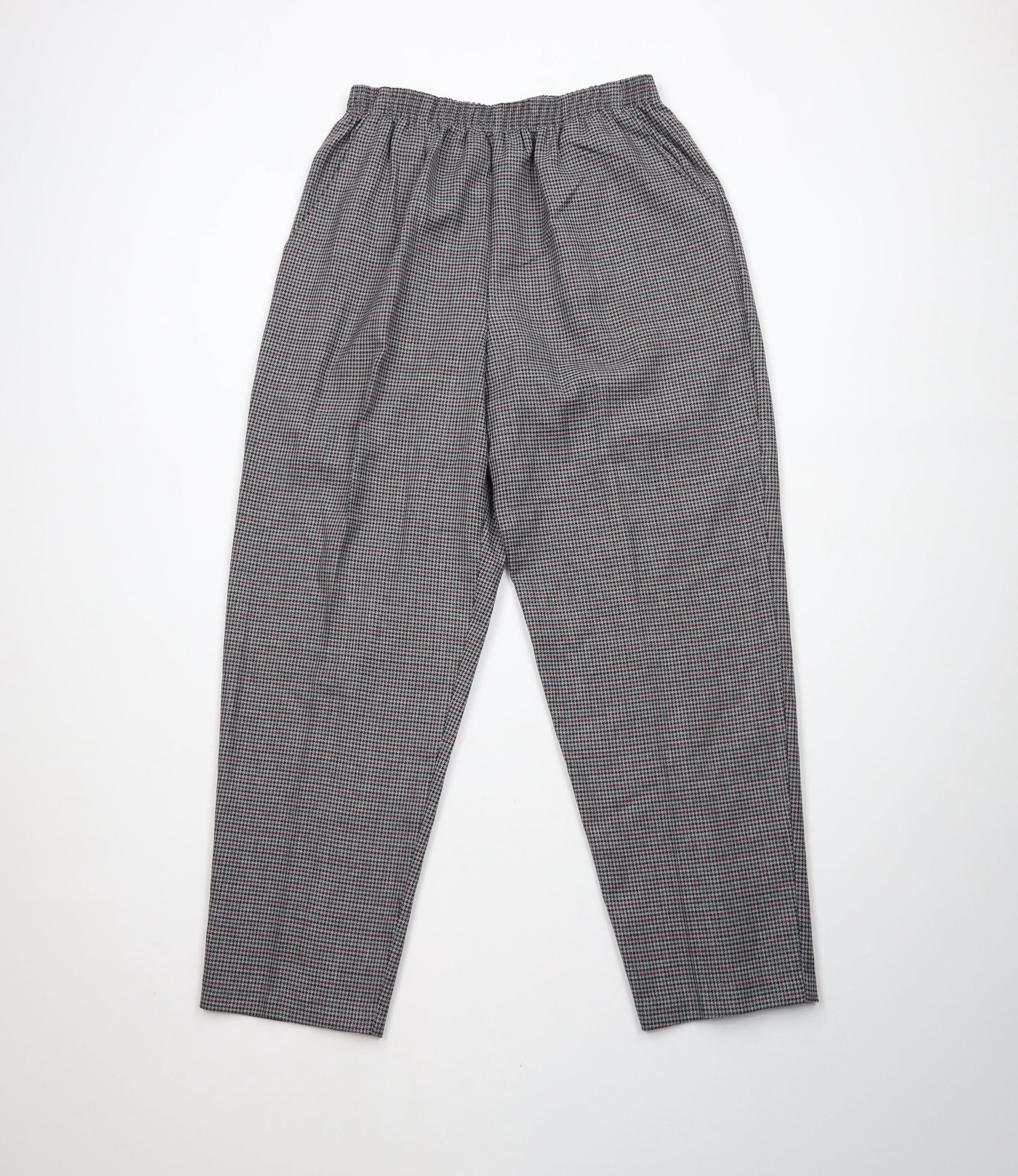 Vintage Vintage 90s Streetwear Leg Houndstooth Pants Trousers USA Size 36" / US 14 / IT 50 - 1 Thumbnail