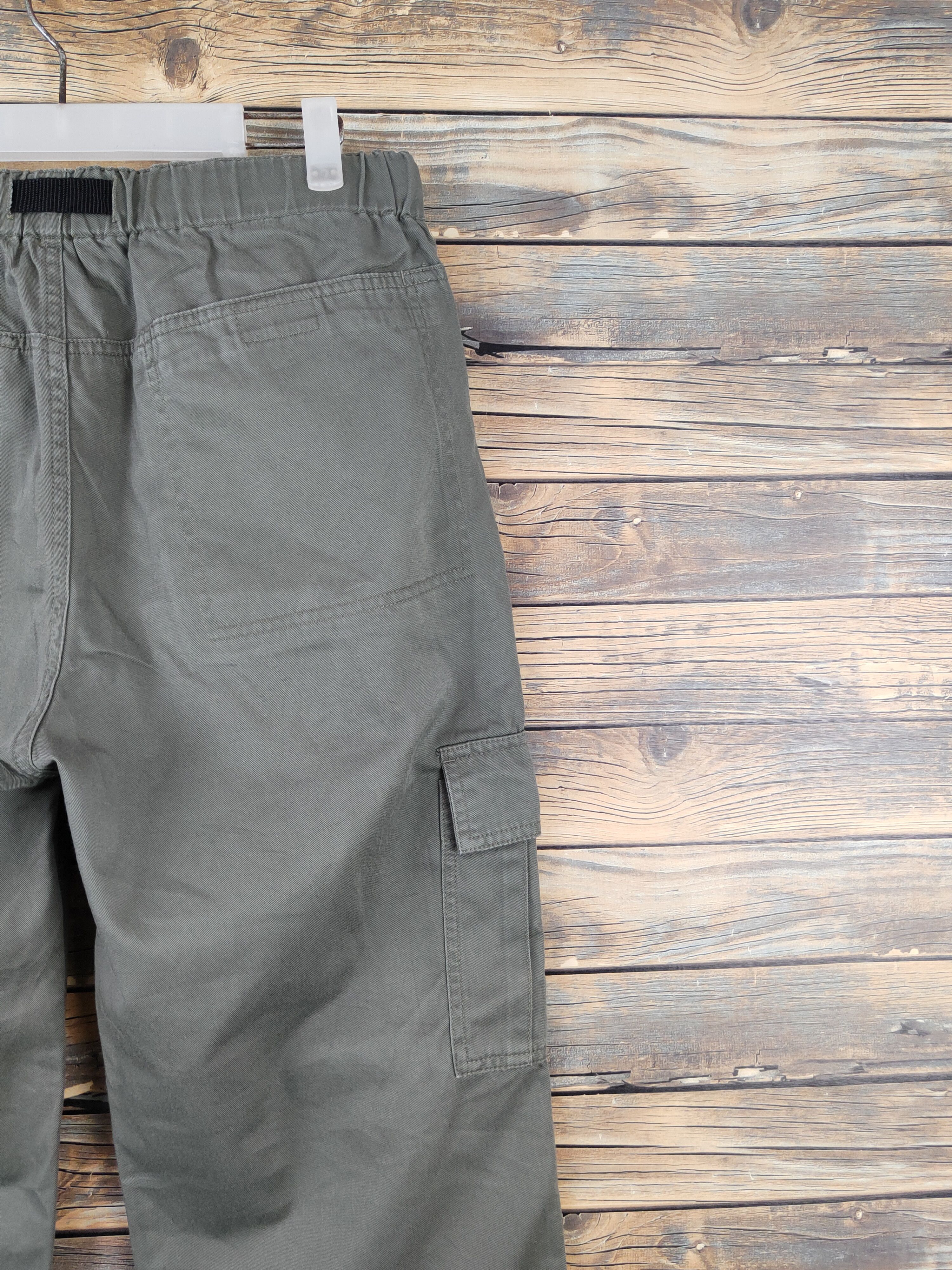 Japanese Brand Uniqlo Green Multipocket Tactical Cargo Pants #W1023 Size US 31 - 10 Thumbnail