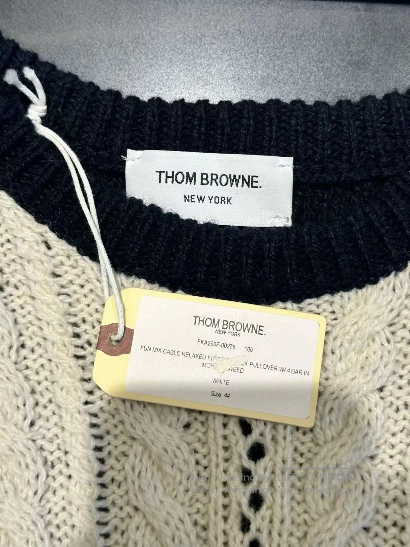 Thom Browne Thom Browne Wool sweater| Size M / US 6-8 / IT 42-44 - 3 Thumbnail