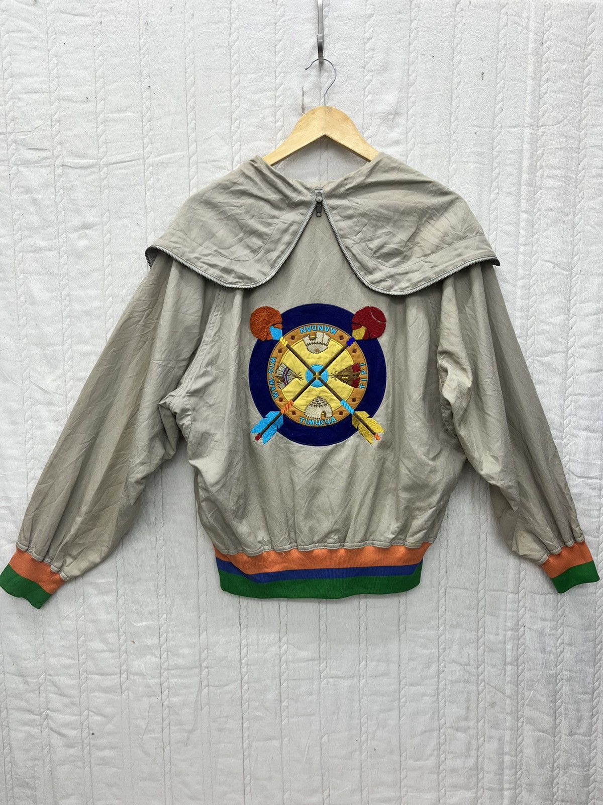 Jean Charles De Castelbajac STEALS🔥JEAN CHARLES DE CASTELBAJAC NATIVE BOMBER JACKET Size US M / EU 48-50 / 2 - 1 Thumbnail