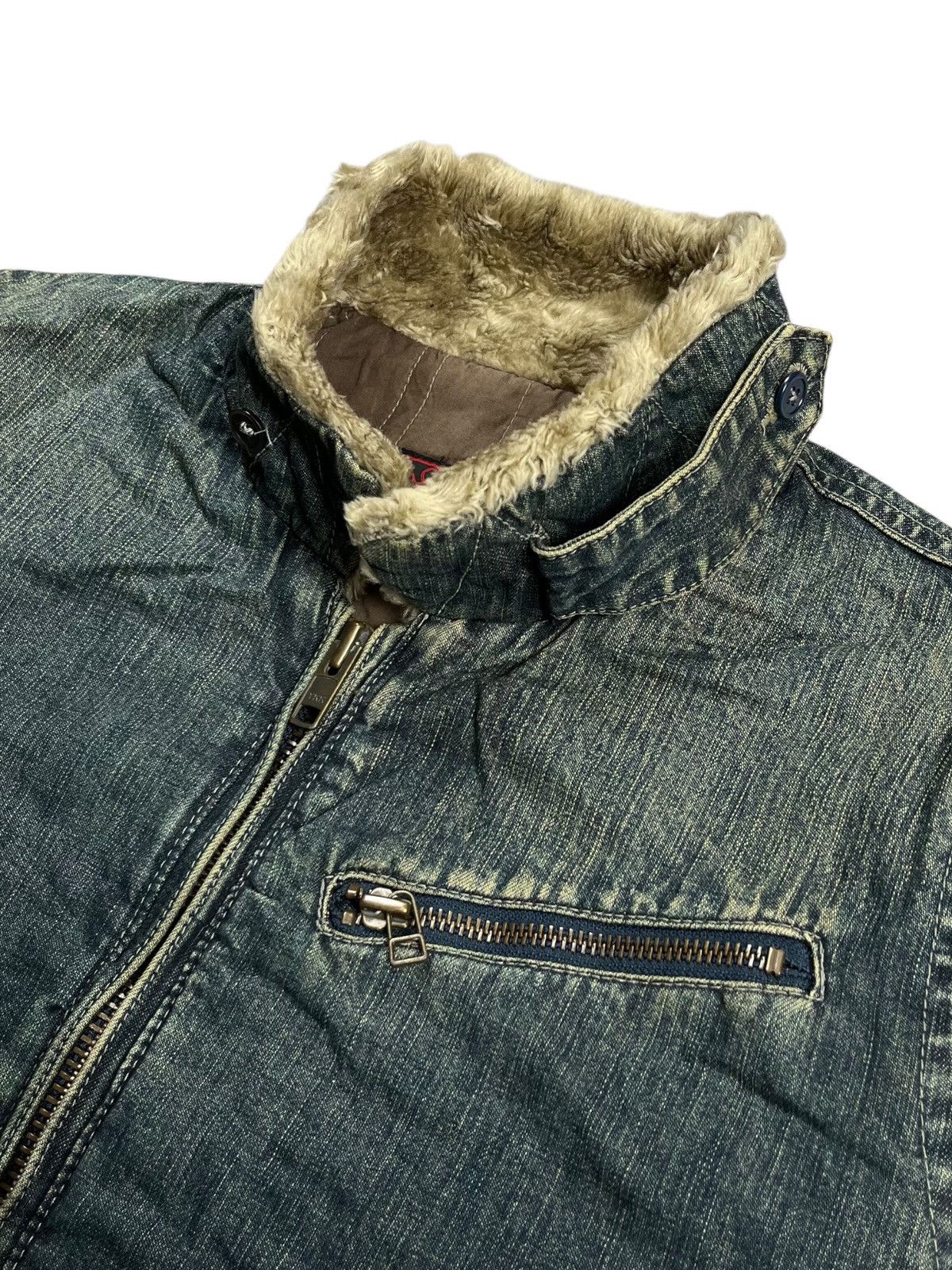 45rpm 2000s Johnbull - Apocalypse Style Mud Wash Denim Jacket Size US M / EU 48-50 / 2 - 7 Thumbnail