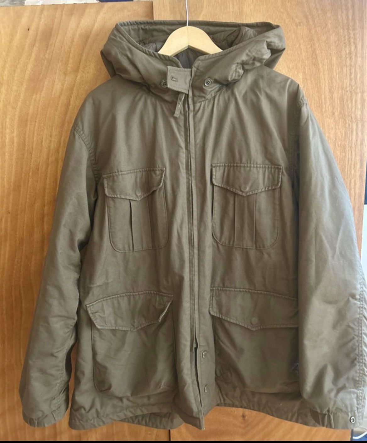 Engineered Garments × Uniqlo Engineered Garments x Uniqlo Military Parka Olive M Size US M / EU 48-50 / 2 - 1 Thumbnail