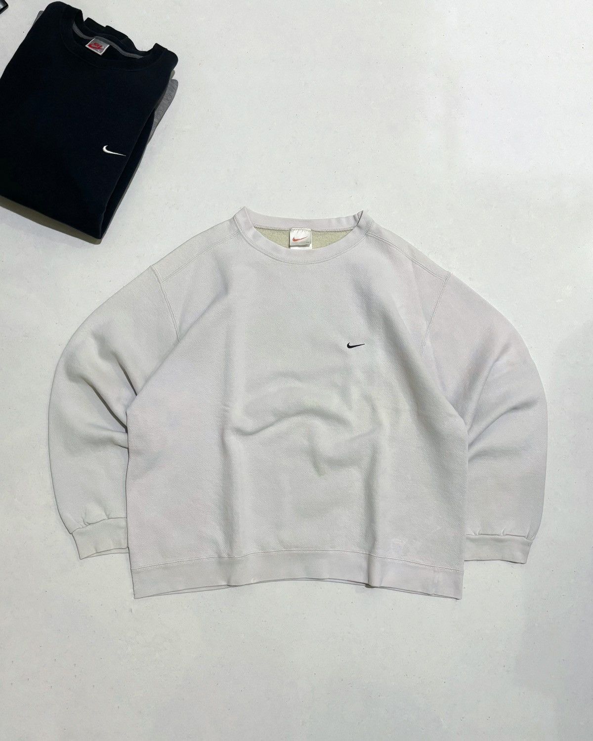 Nike 90s Sweatshirt Nike Small Swoosh Size US XL / EU 56 / 4 - 1 Thumbnail