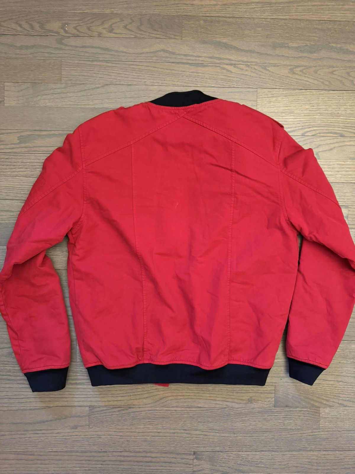 Surface To Air Surface To Air Paris Red Bomber Jacket Size US L / EU 52-54 / 3 - 15 Thumbnail