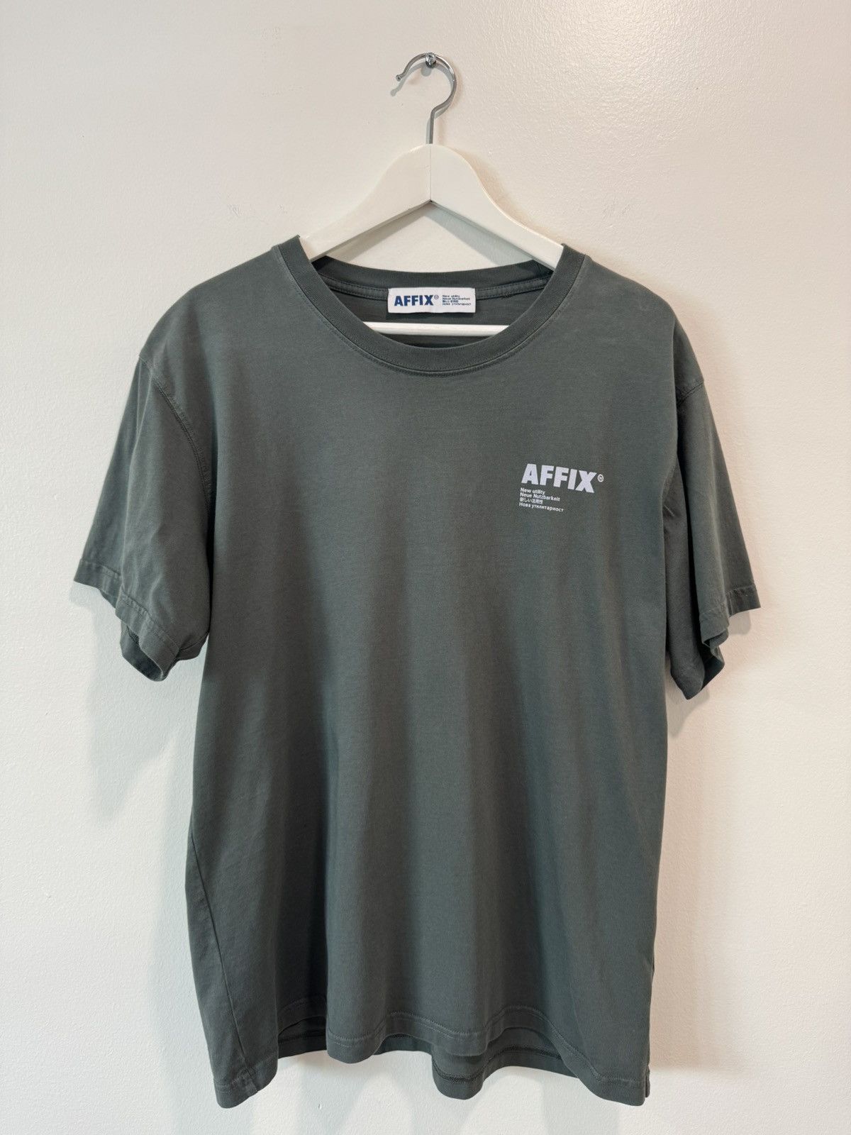 AFFXWRKS Affix Works Affix Logo Utility T-Shirt Green Size Large Size US L / EU 52-54 / 3 - 1 Thumbnail
