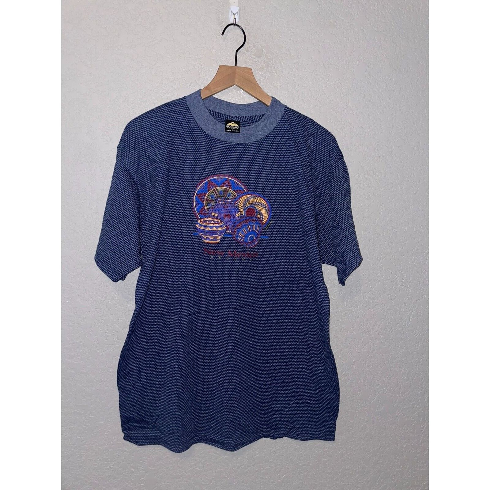 Vintage Vintage Sedona Shirt New Mexico Graphic Blue Tee VTG 90s L Size US L / EU 52-54 / 3 - 1 Thumbnail