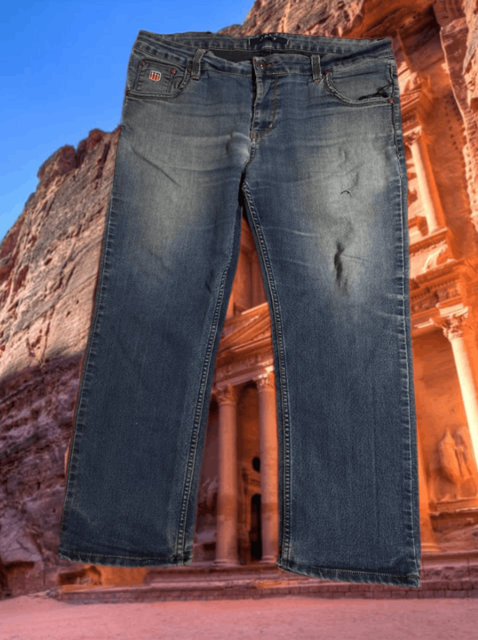 Gant Men Jeans Denim Pants Trousers Straight Regular Fit Size US 32 / EU 48 - 1 Thumbnail