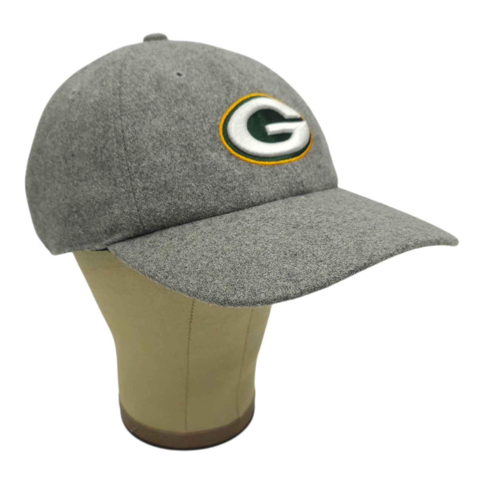 47 Brand 47 Brand Green Bay Packers Hat Adjustable Cap G Logo Gray Size ONE SIZE - 3 Thumbnail