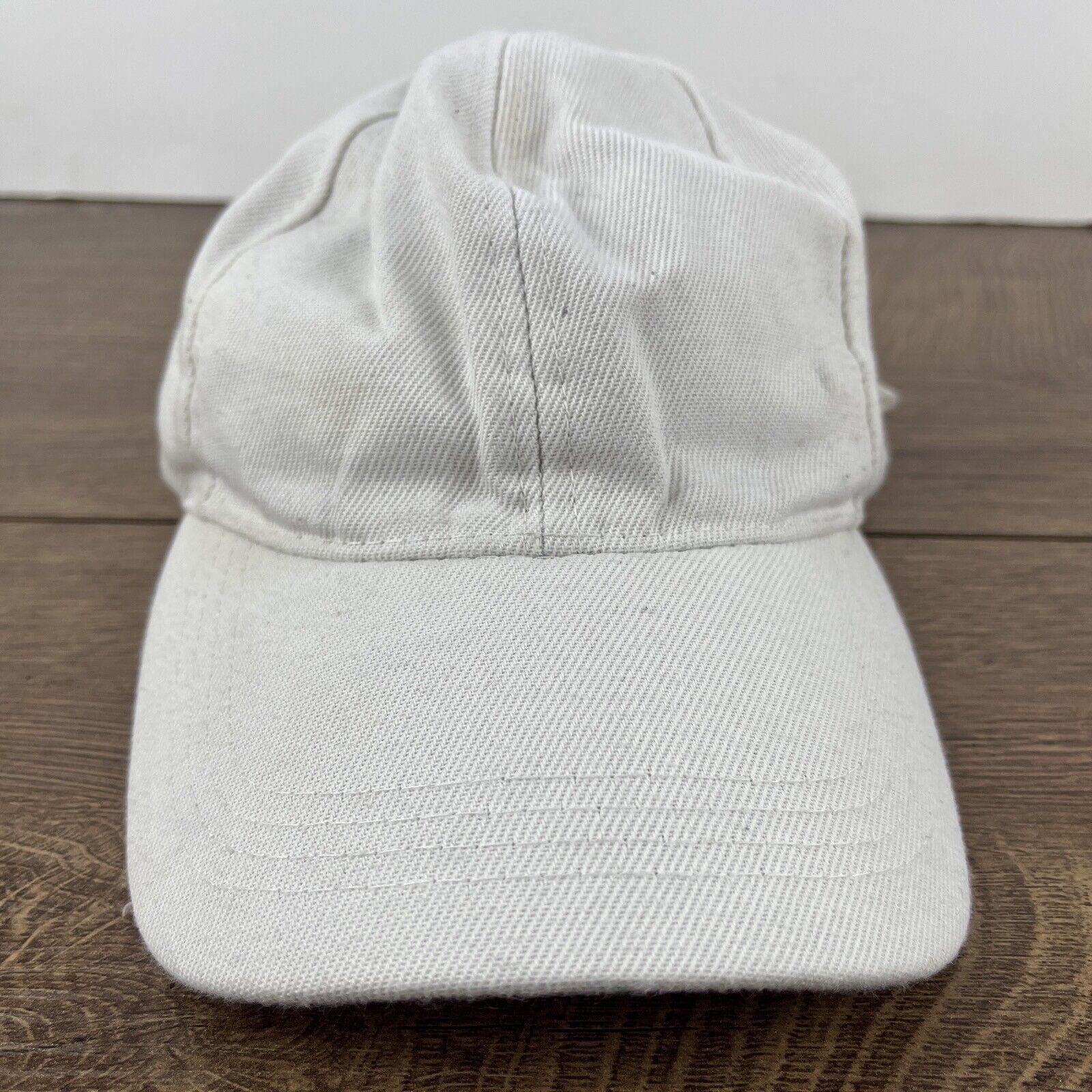 Other White Baseball Hat Adjustable Adult Size Hat Cap Size ONE SIZE - 3 Thumbnail
