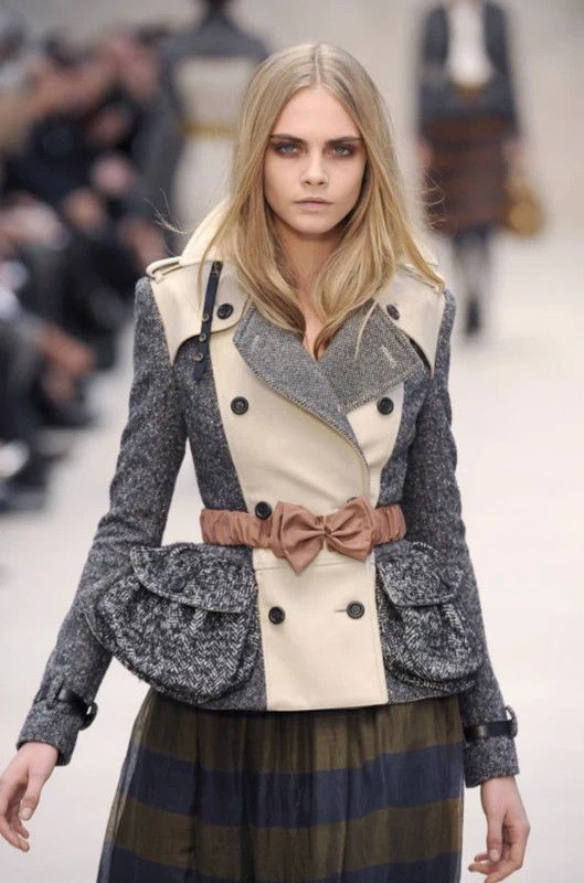 Burberry Prorsum F/W 2012 RUNWAY PRORSUM BELTED JACKET Size S / US 4 / IT 40 - 1 Thumbnail