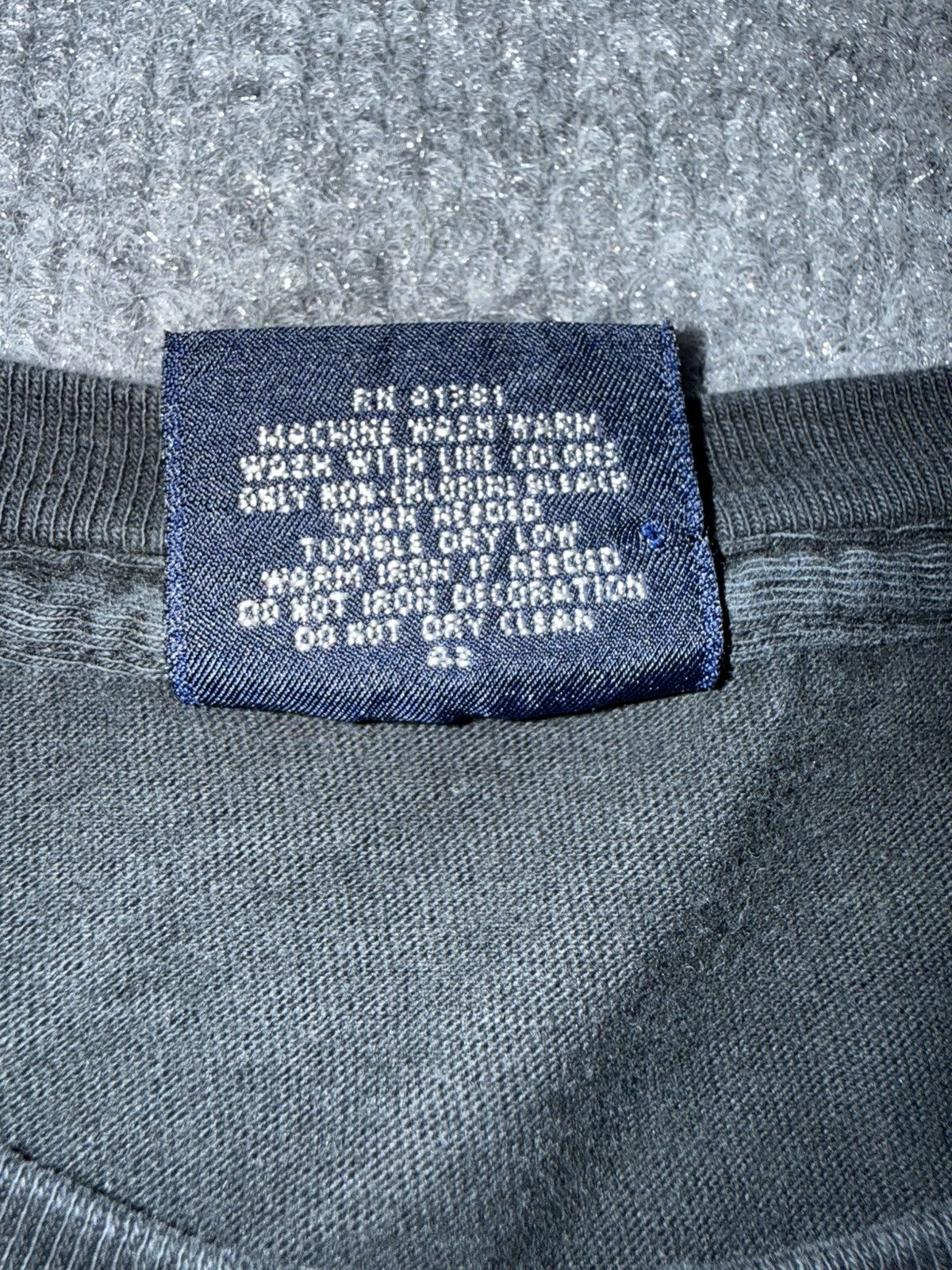 Polo Ralph Lauren Vintage Polo Ralph Lauren Spellout T-Shirt Faded Distressed Size US L / EU 52-54 / 3 - 3 Thumbnail