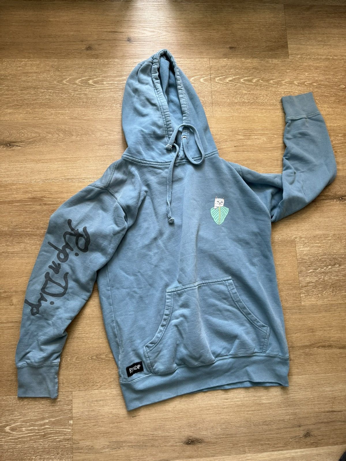 RIPNDIP Rip N Dip Monstera Cat Pullover Hoodie Medium Size US M / EU 48-50 / 2 - 2 Thumbnail