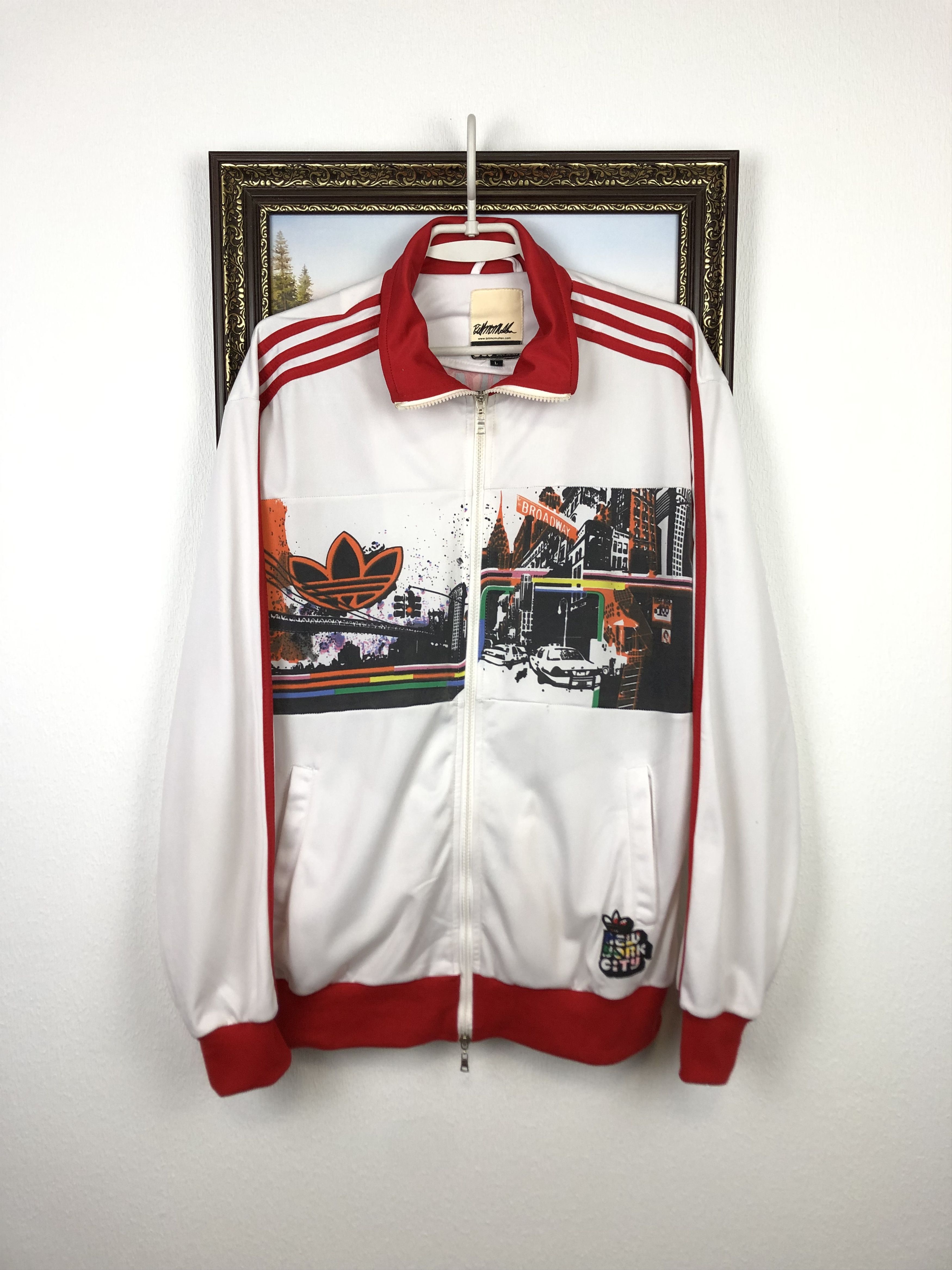 Adidas Adidas & Bill McMullen Track Top Jacket New York Manhattan Size US L / EU 52-54 / 3 - 1 Thumbnail