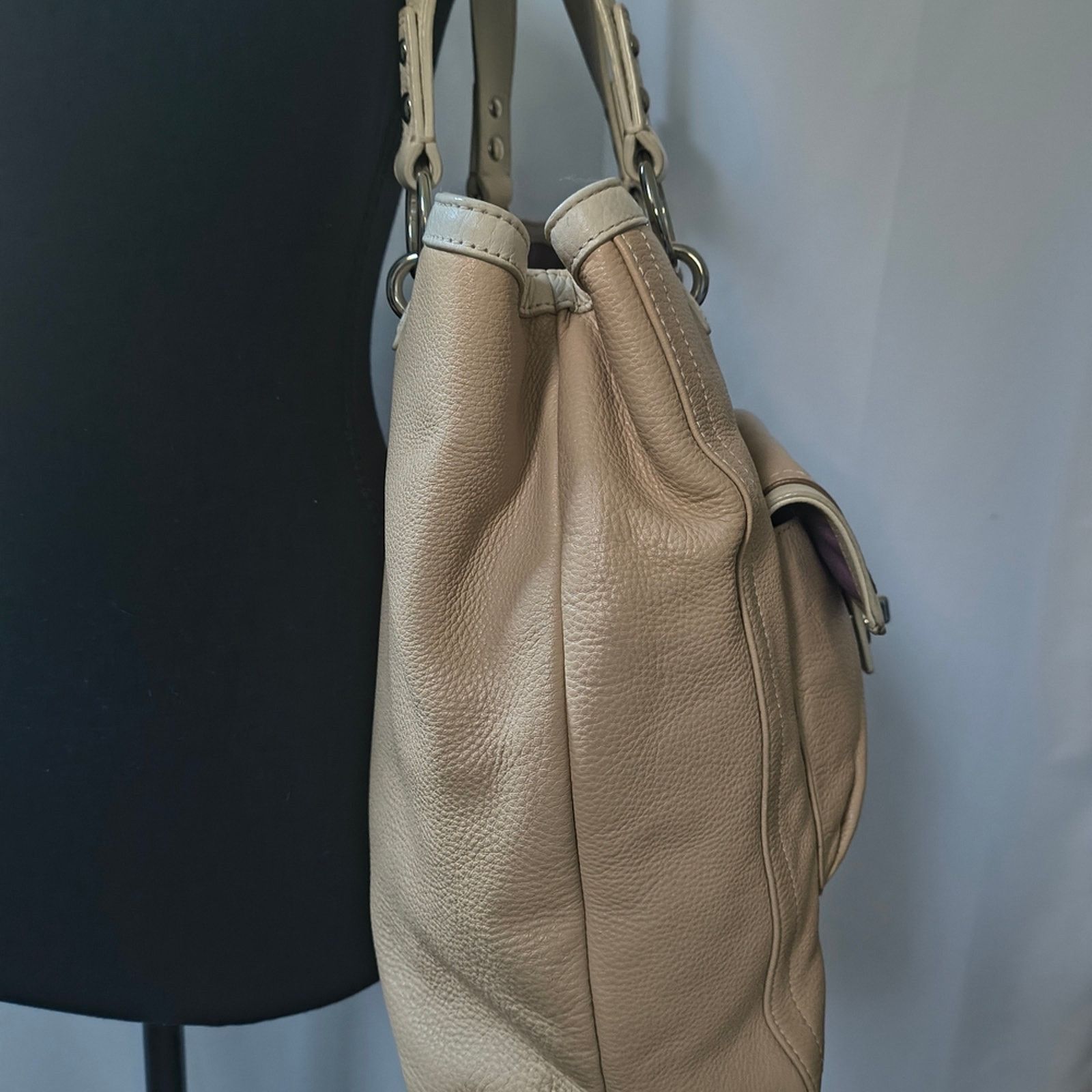 Coach Y2K Coach Penelope Turnlock Carryall Leather Satchel Tote Size ONE SIZE - 10 Thumbnail