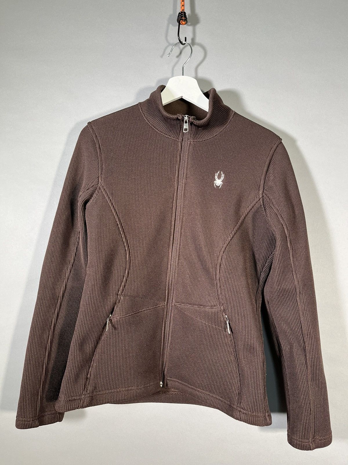 Spyder × Vintage Y2K Embroidered Spyder Zip Up Size L / US 10 / IT 46 - 1 Thumbnail