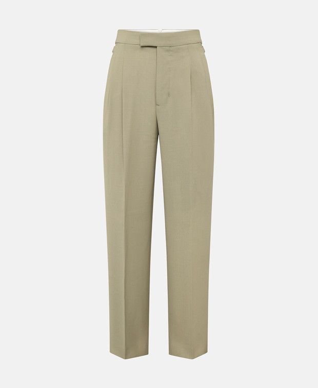 Pleat-top trousers