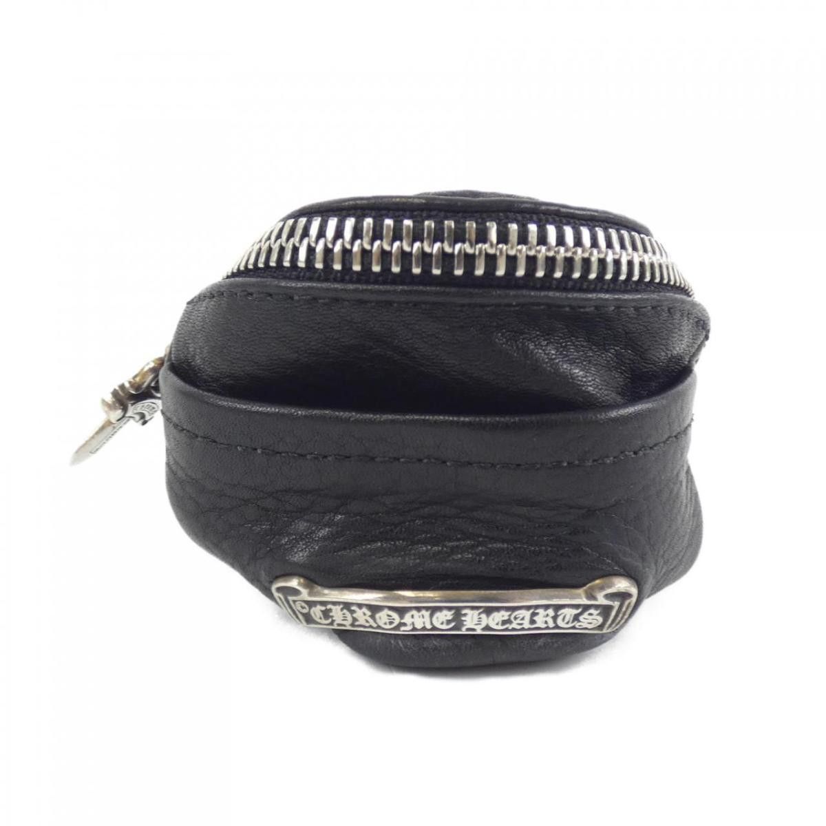 Chrome Hearts Chrome Hearts Black Leather Pouch Wristband Size ONE SIZE - 1 Thumbnail