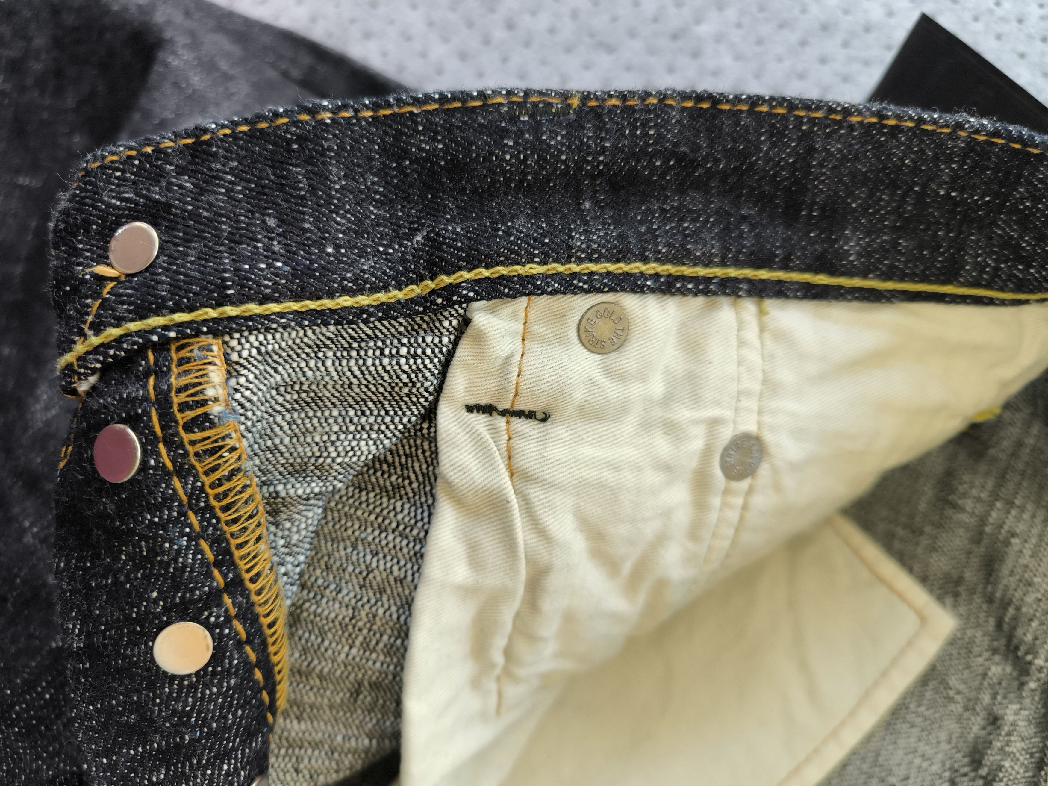 The Strike Gold THE STRIKE GOLD slubby series SG7104 selvedge jenas Size US 32 / EU 48 - 13 Thumbnail