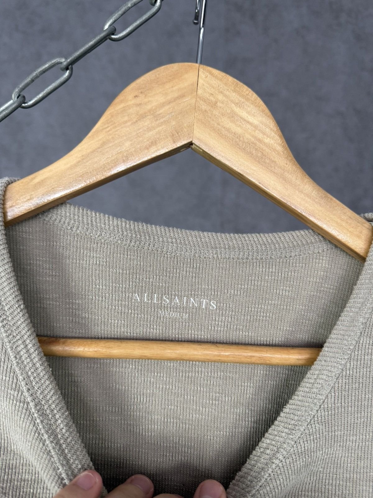 Allsaints × Designer Allsaints designer logo tee Size US M / EU 48-50 / 2 - 3 Thumbnail