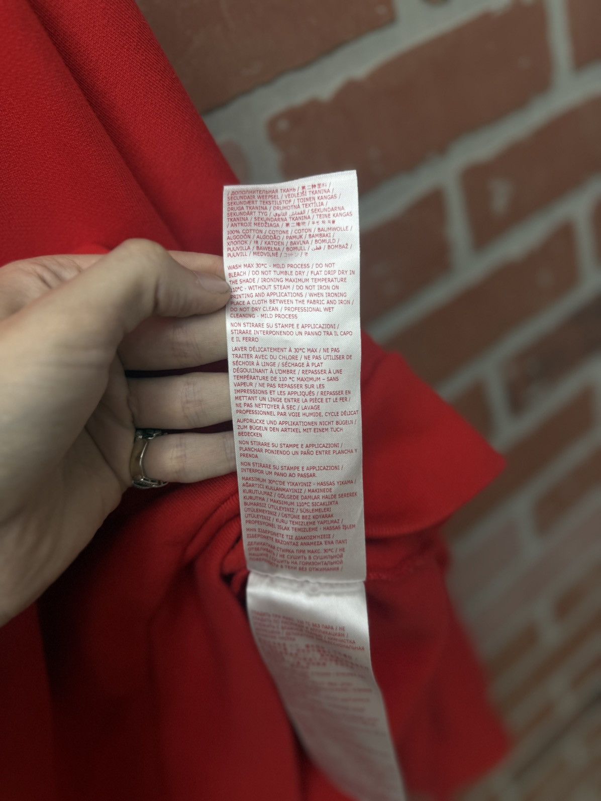 Marni Marni Hoodie Marni Logo Size (52) Red 100% Authentic Size US XL / EU 56 / 4 - 15 Thumbnail