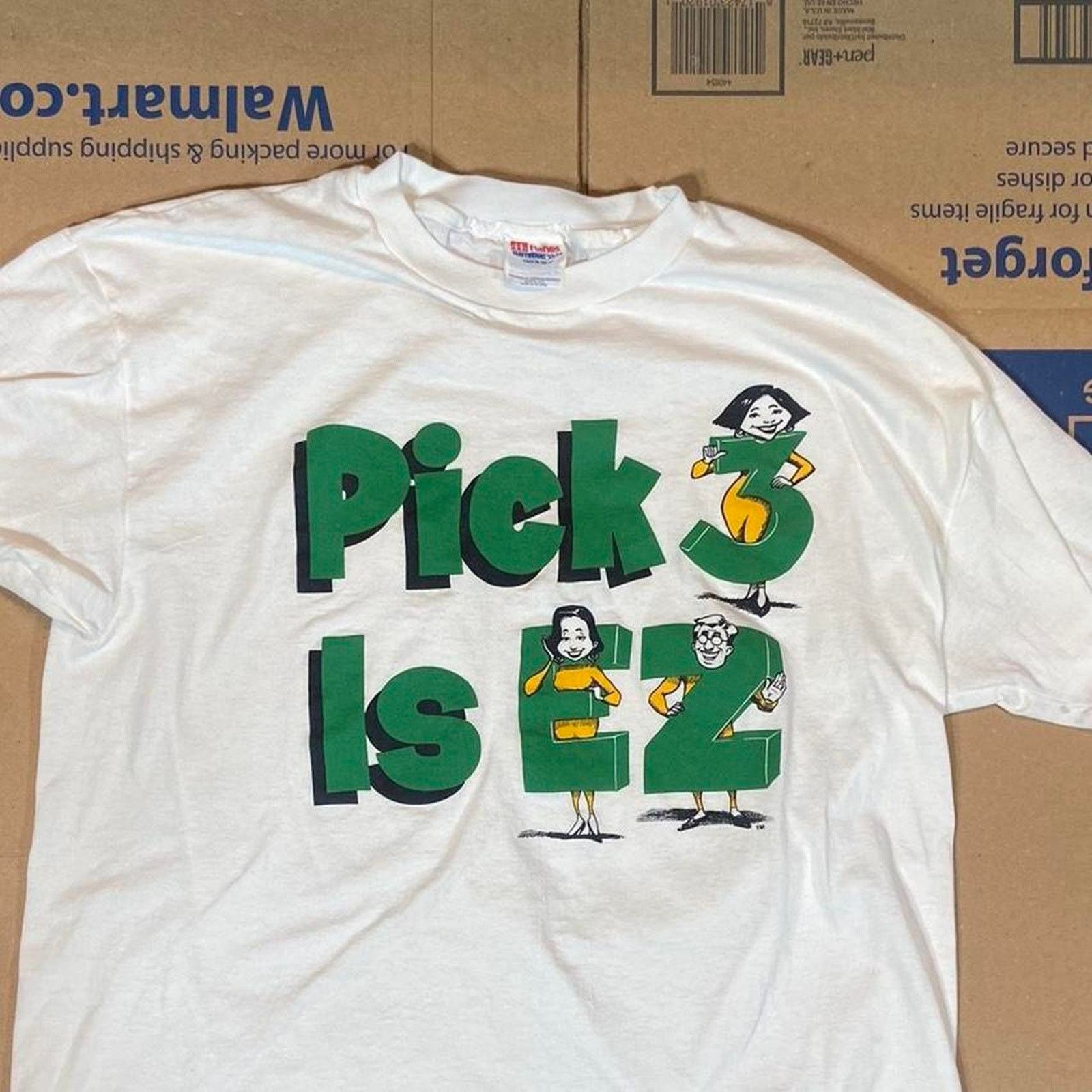 Hanes 90s pick 3 is ez tee shirt Size US XL / EU 56 / 4 - 2 Thumbnail