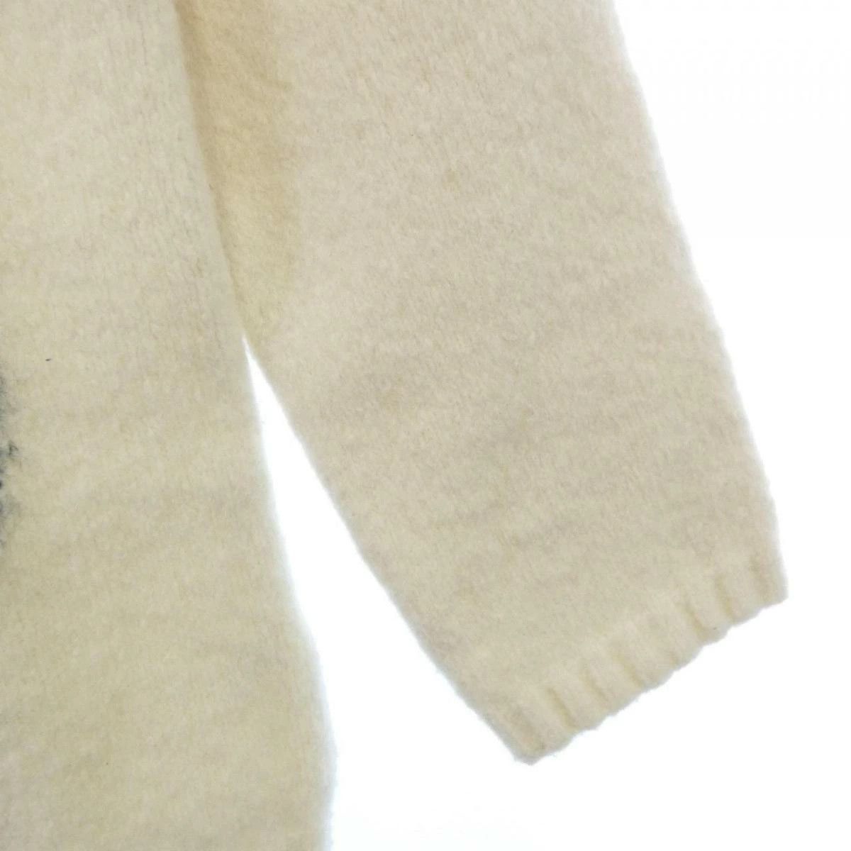 Walter Van Beirendonck Walter Van Beirendonck Printed Knit Pullover Sweater White M Size US M / EU 48-50 / 2 - 6 Thumbnail