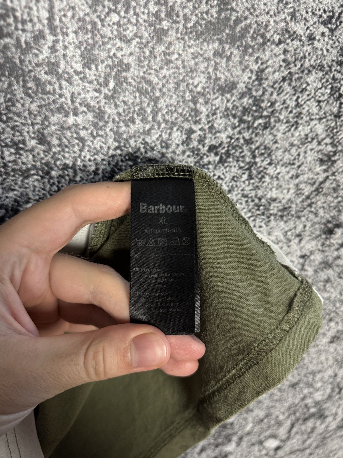 Barbour Men’s Barbour Short Sleeve T-Shirt Tailored Fit Size XL Size US XL / EU 56 / 4 - 7 Thumbnail