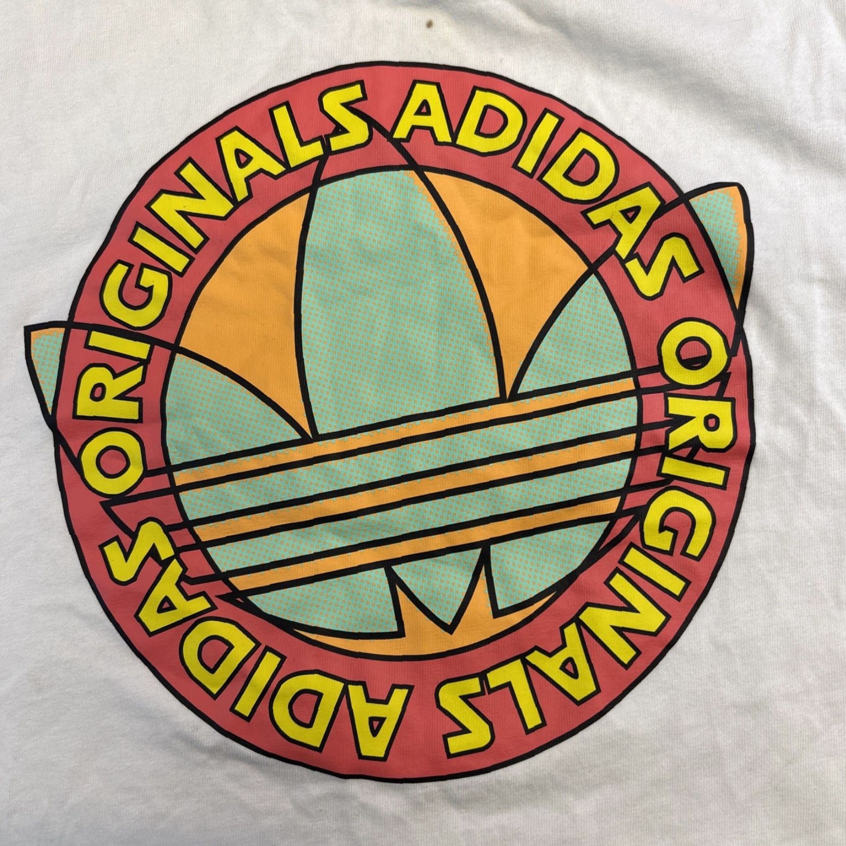 Vintage adidas Originals Graphic Boyfriend Tee Shirt Women XS? Size S / US 4 / IT 40 - 2 Thumbnail
