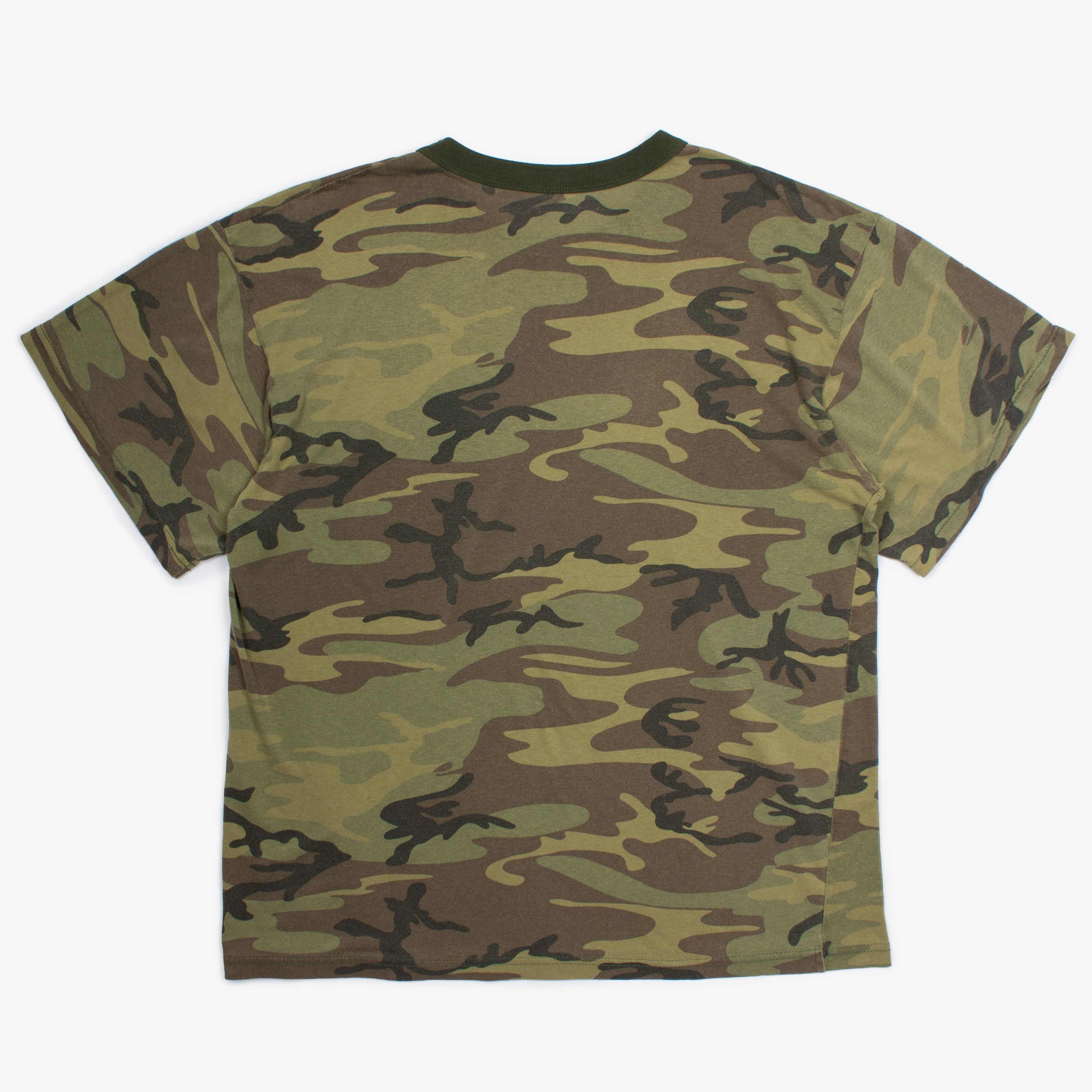 Vintage VINTAGE ARMY CAMO TEE Size US XL / EU 56 / 4 - 3 Thumbnail