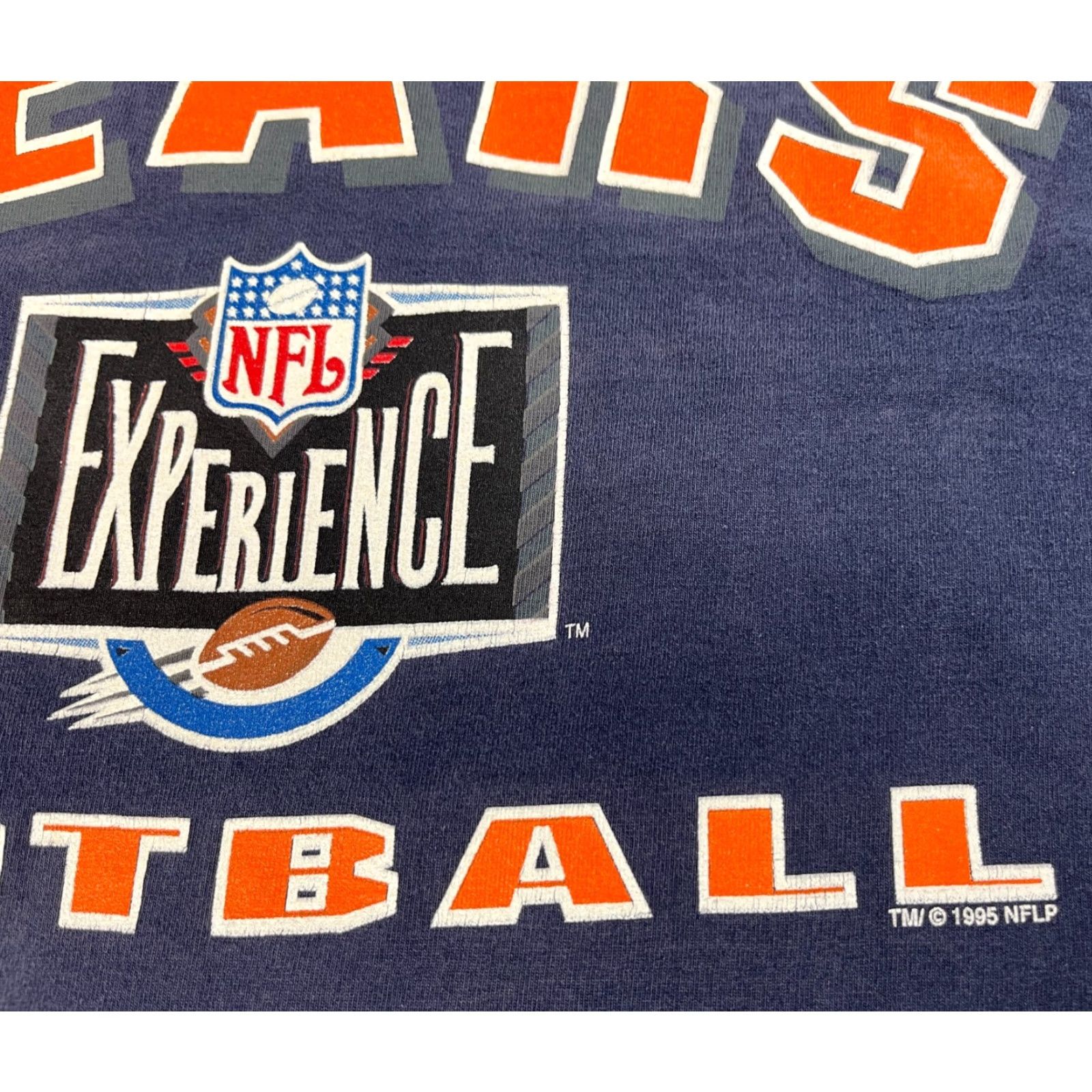 Pro Player VINTAGE Pro Player Chicago Bears NFL Football T-Shirt Mens Shirt M Navy Blue 1995 90s Football Made in USA Size US M / EU 48-50 / 2 - 5 Thumbnail