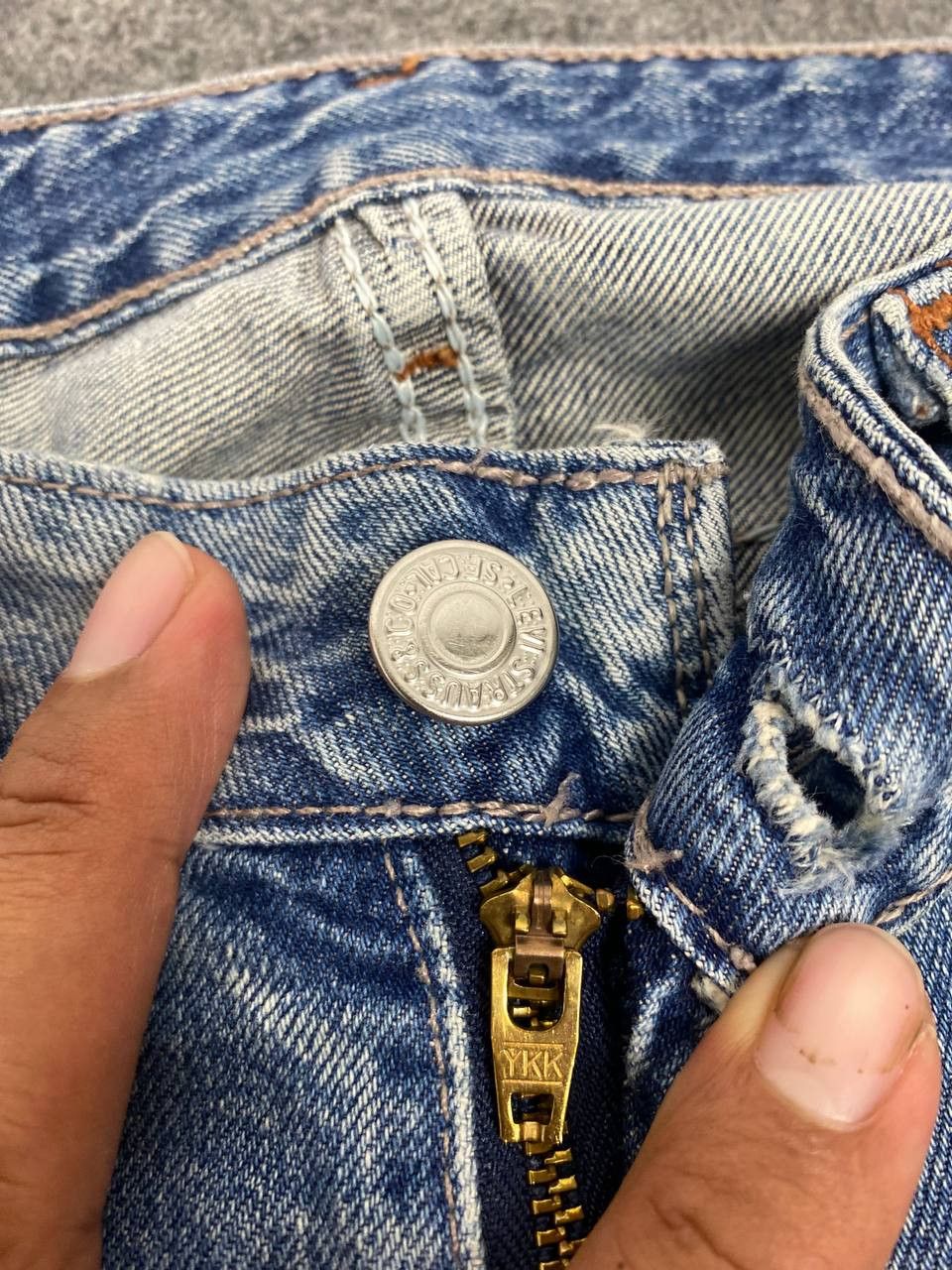 Levi's vintage levis 545 low bootcut flare denim Size 32" / US 10 / IT 46 - 9 Thumbnail